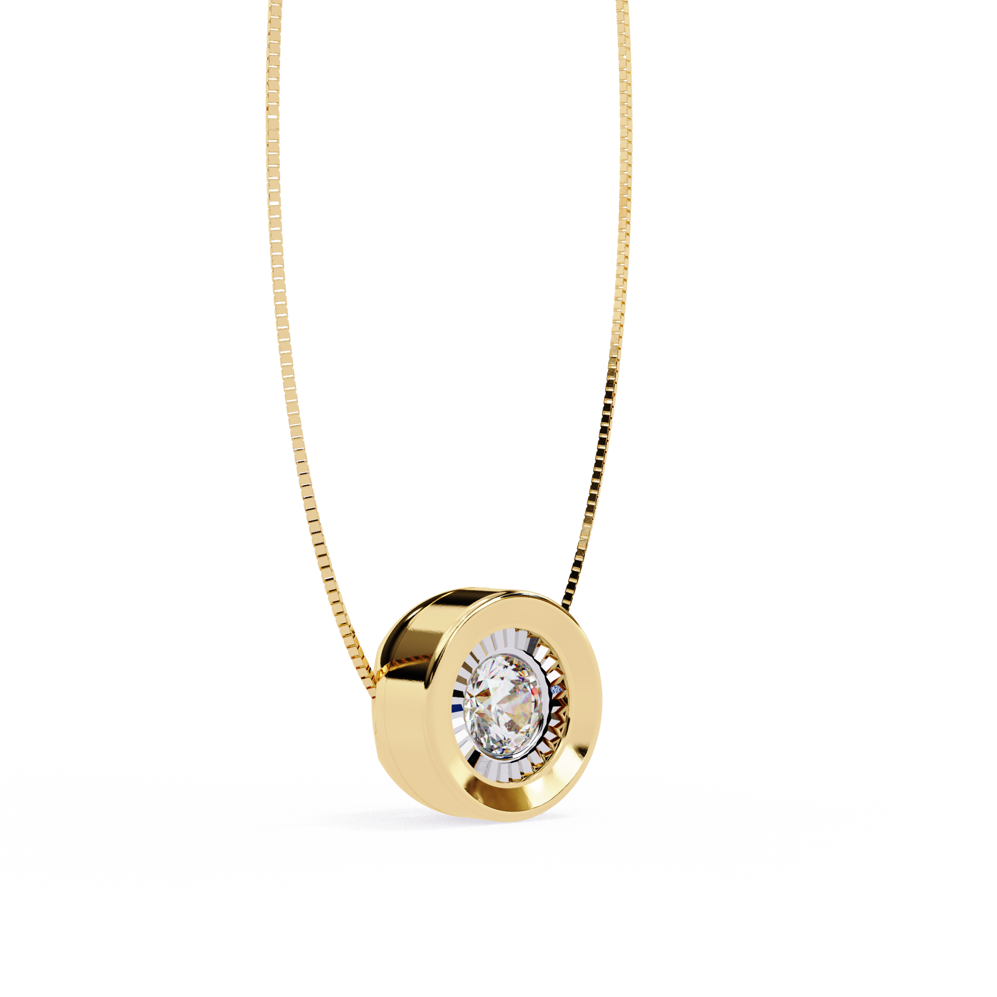 Samantha Solitaire Pendant
