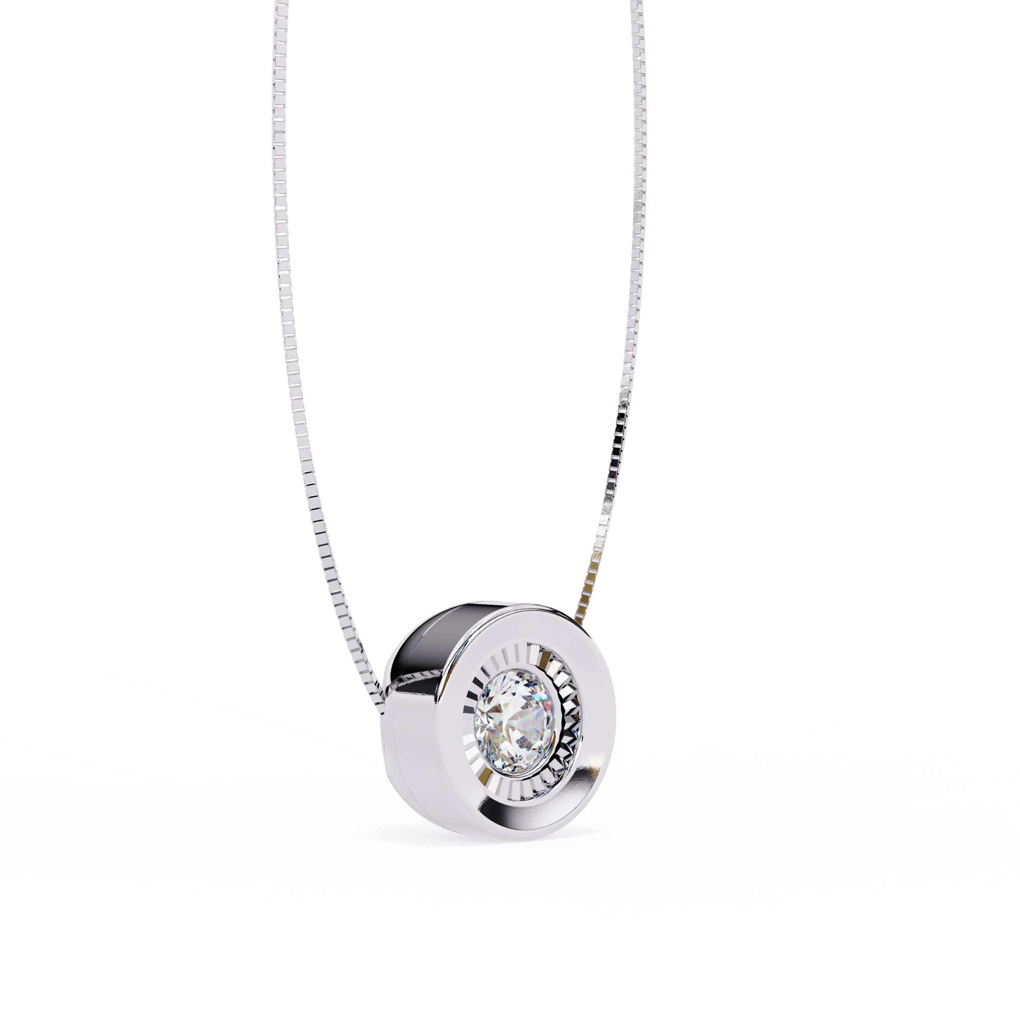 Samantha Solitaire Pendant