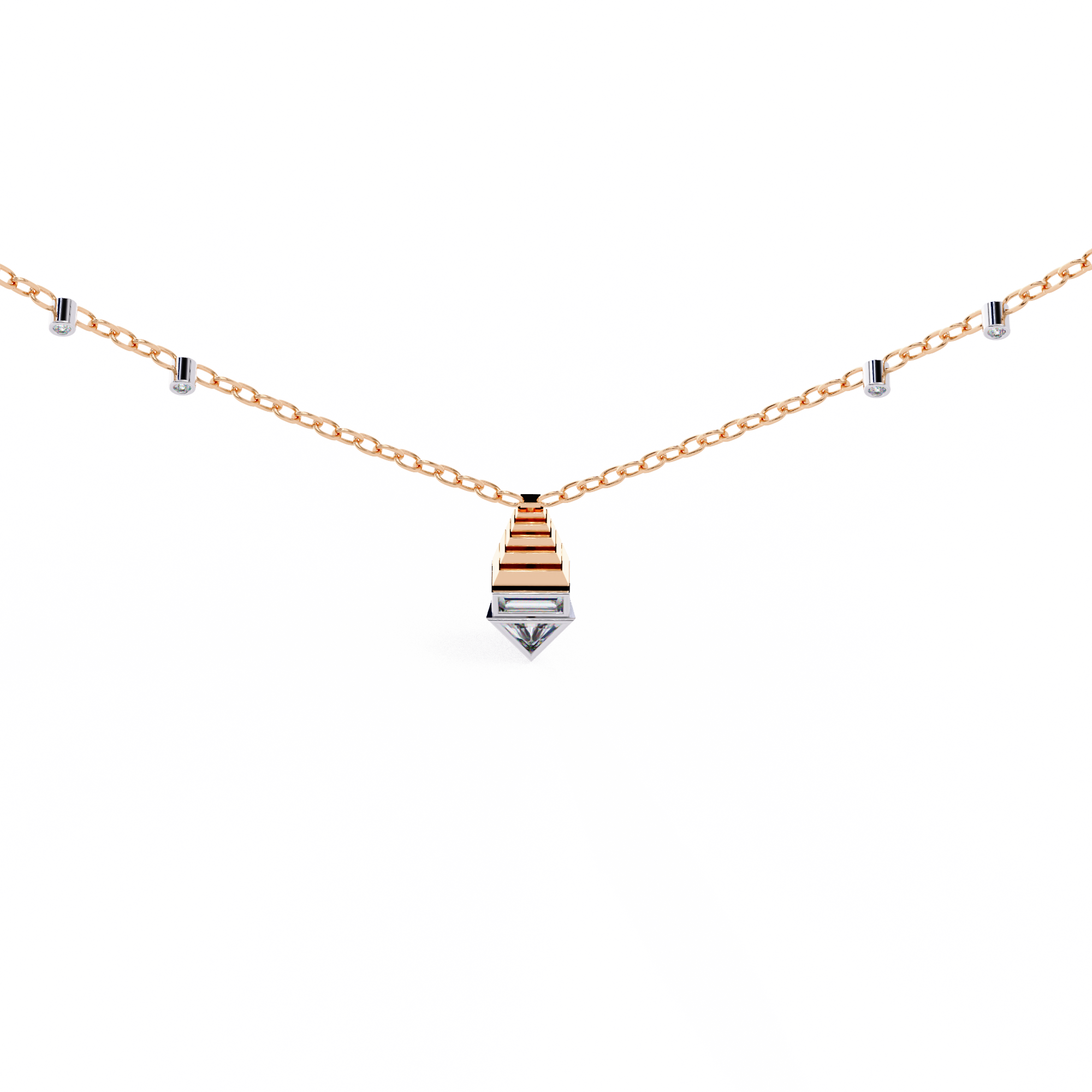 Rosa Diamond Pendant