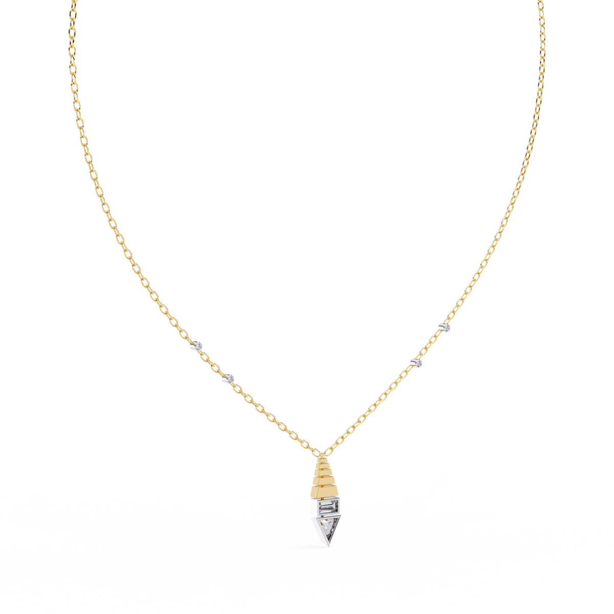 Rosa Diamond Pendant