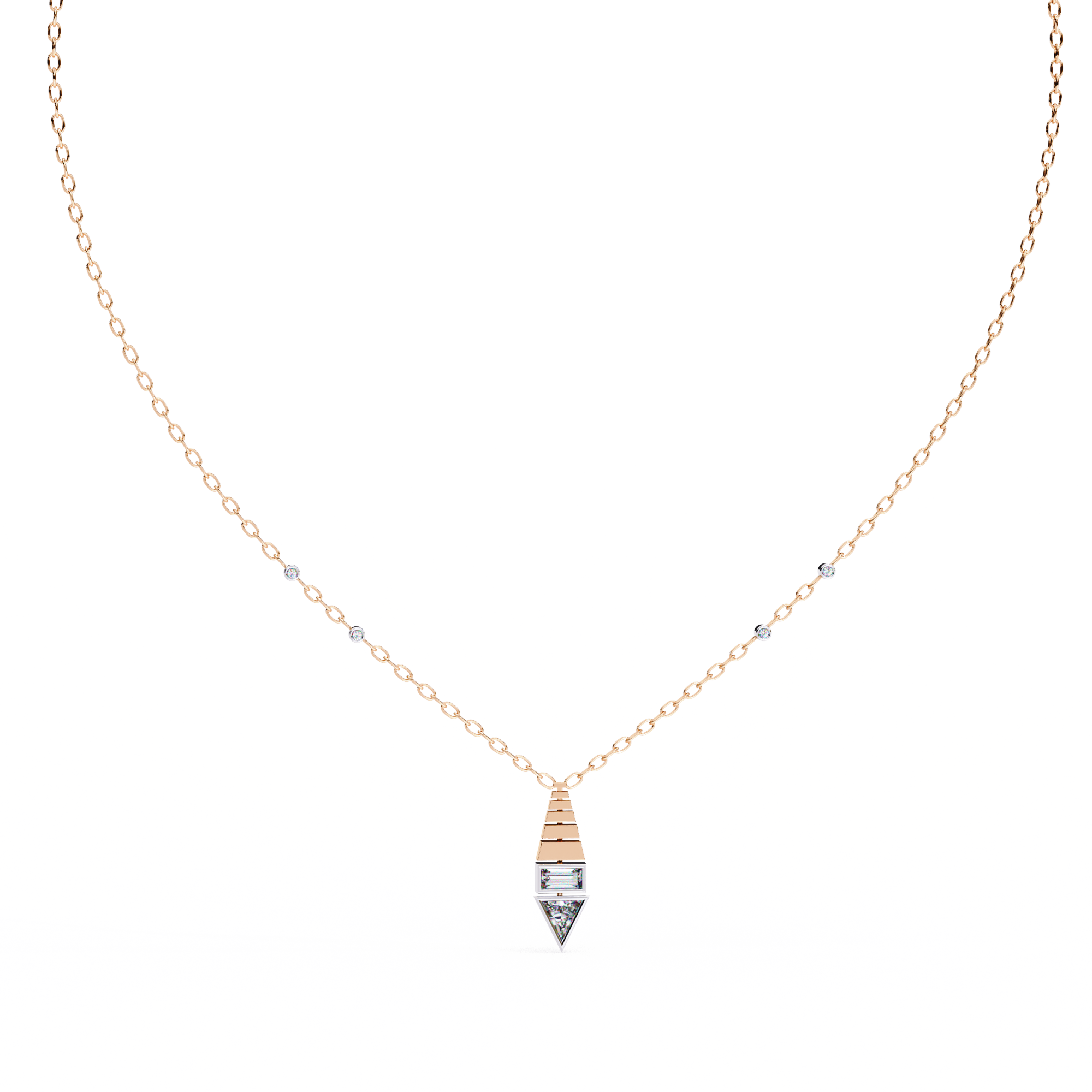 Rosa Diamond Pendant