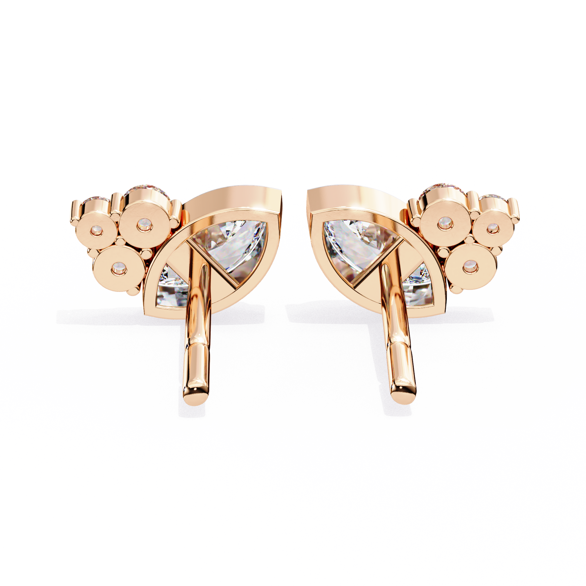 Omega Diamond Earring
