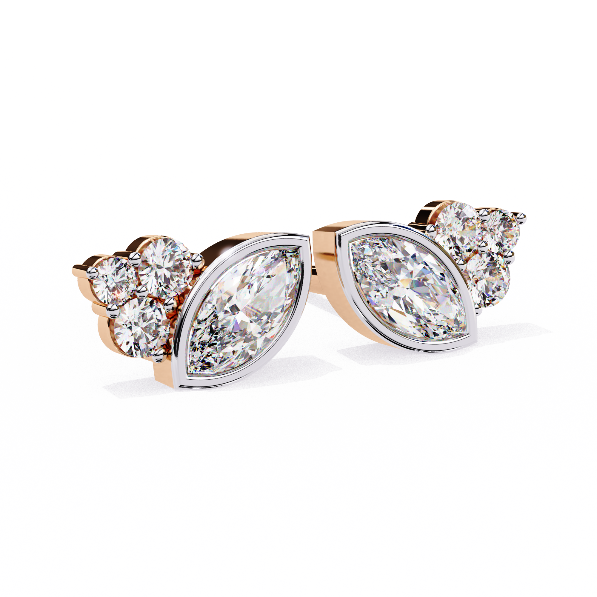 Omega Diamond Earring