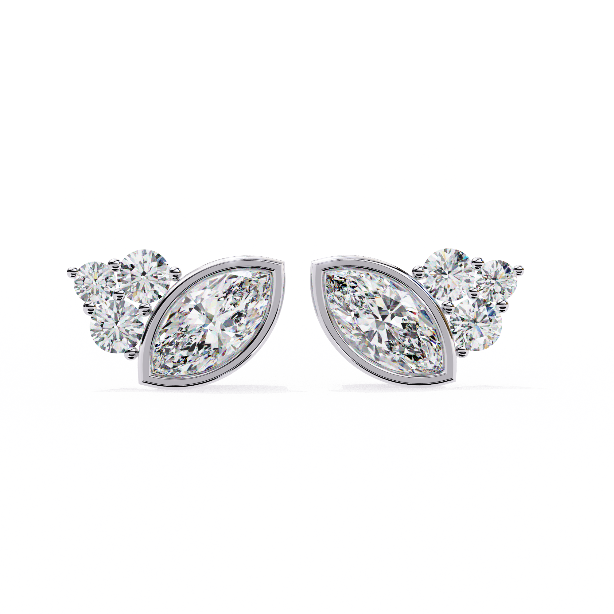 Omega Diamond Earring