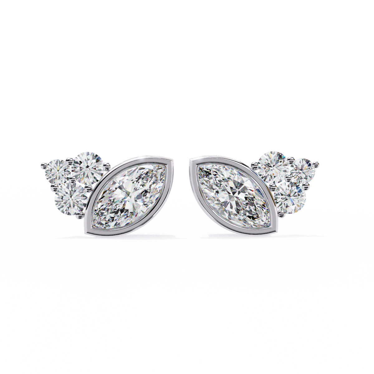 Omega Diamond Earring