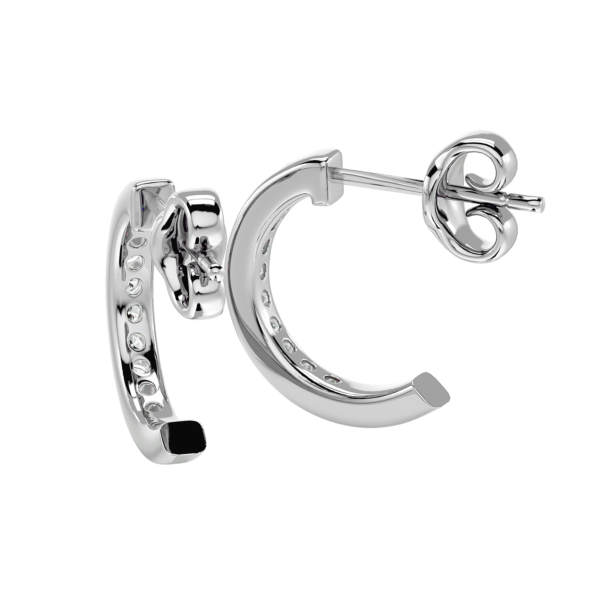Zinnia Diamond Earring