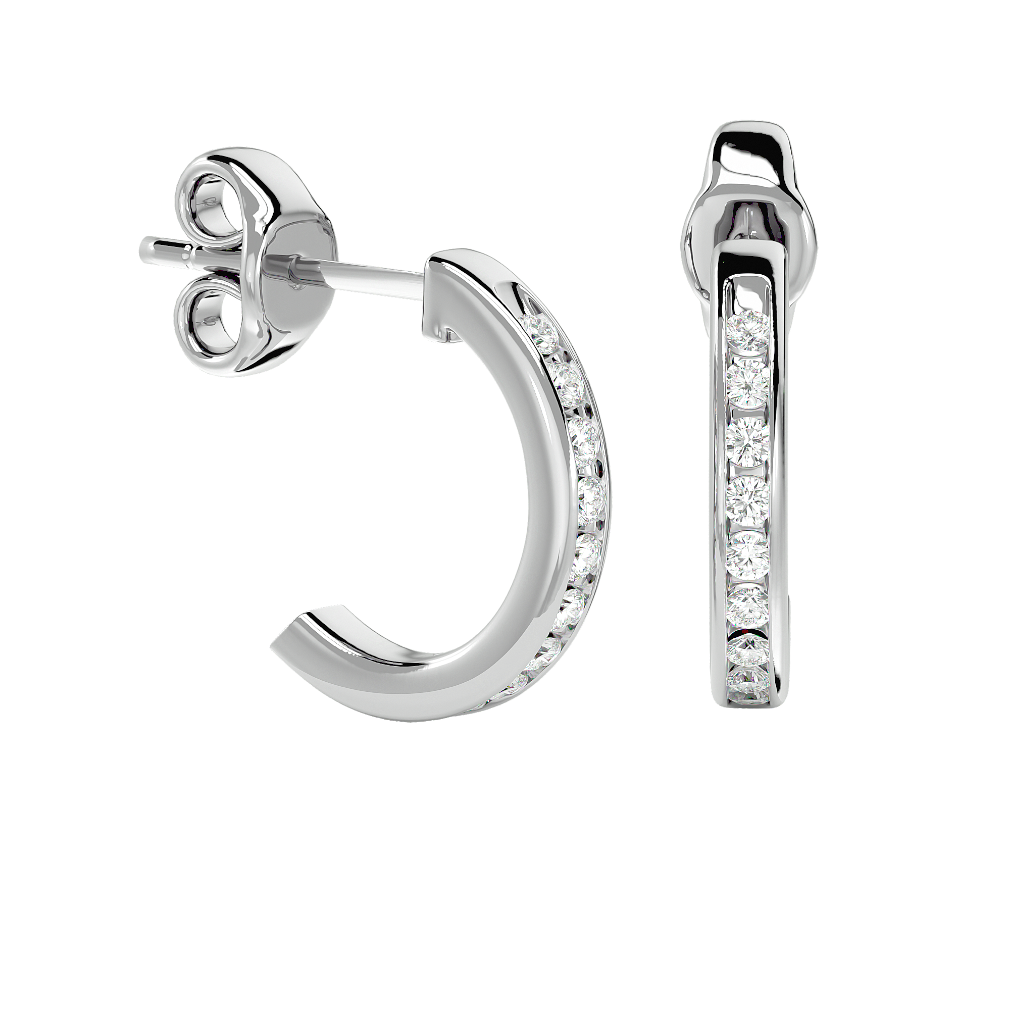 Zinnia Diamond Earring