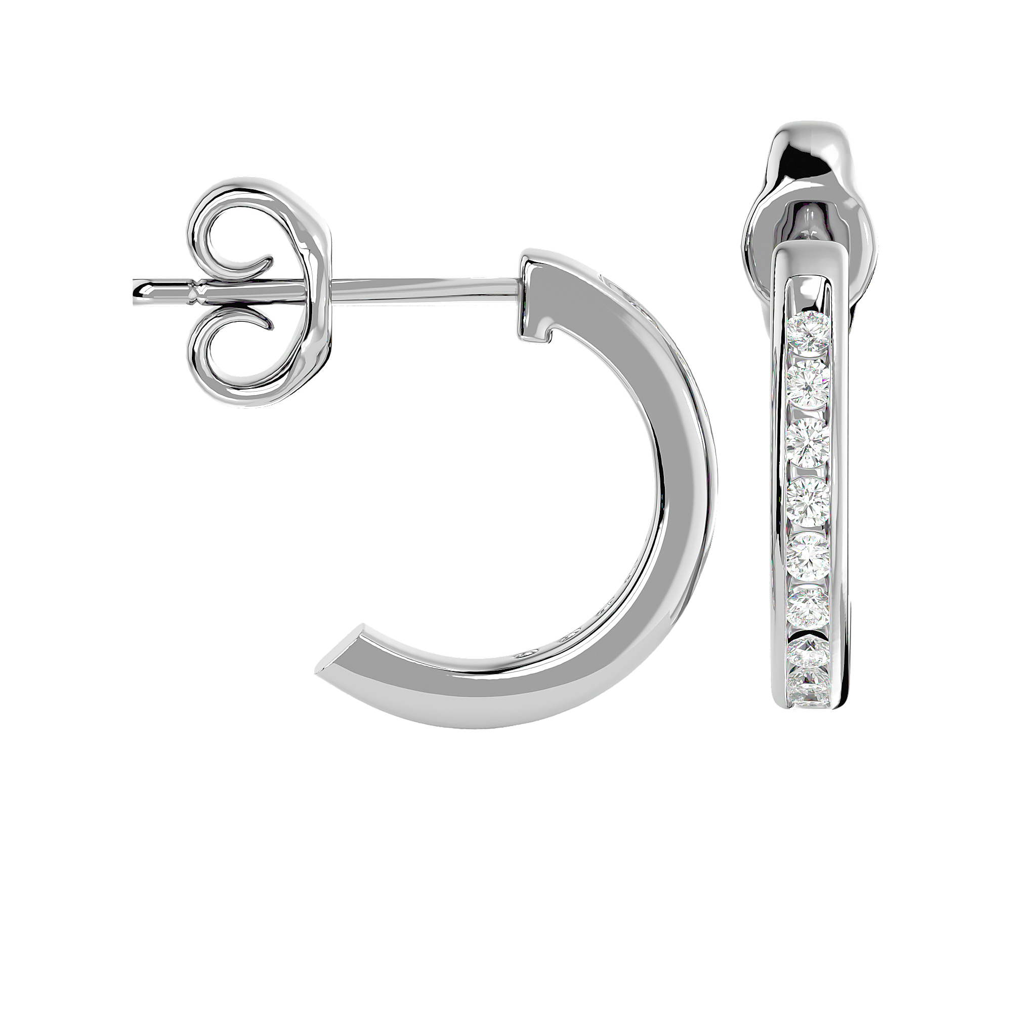 Zinnia Diamond Earring