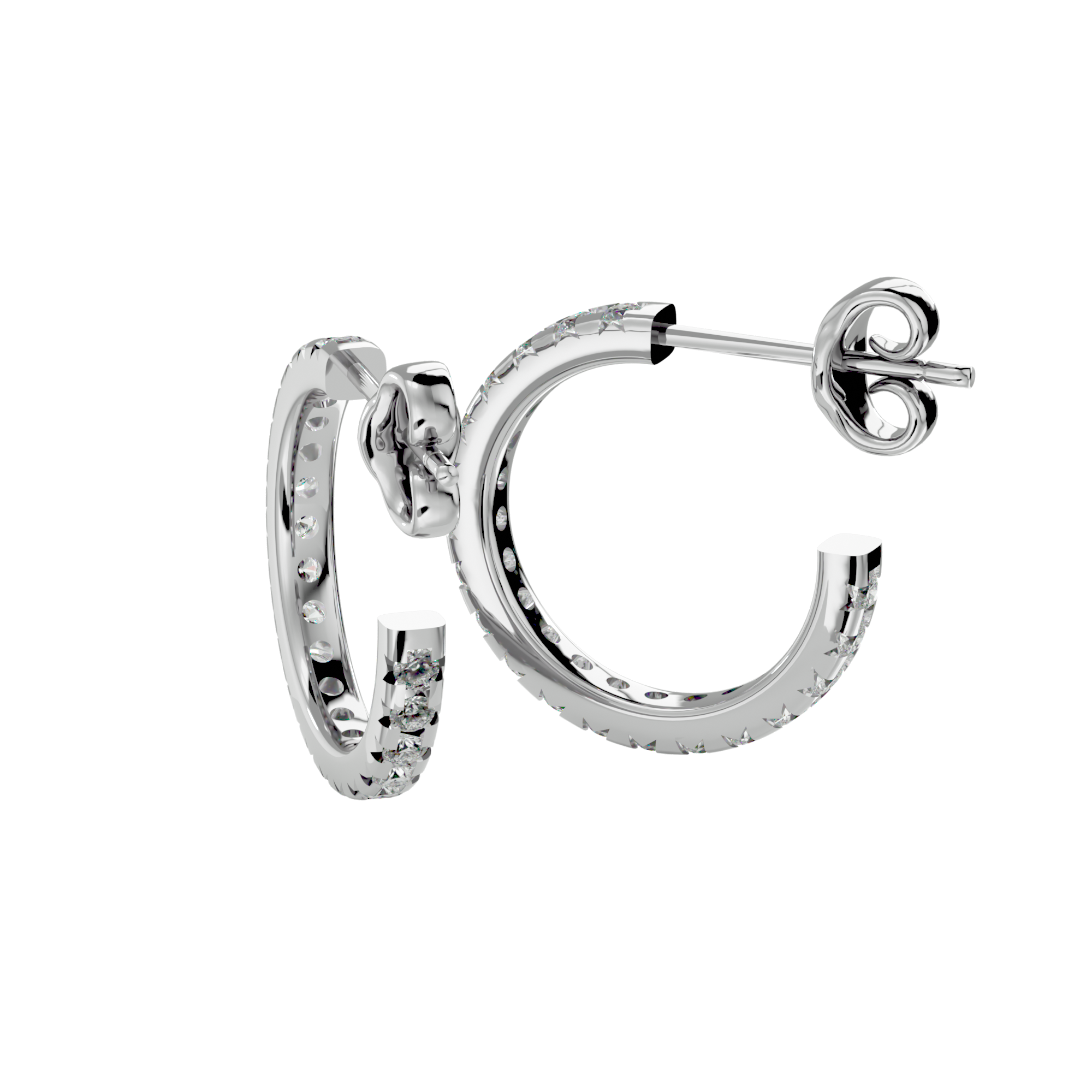 Iris Diamond Earring