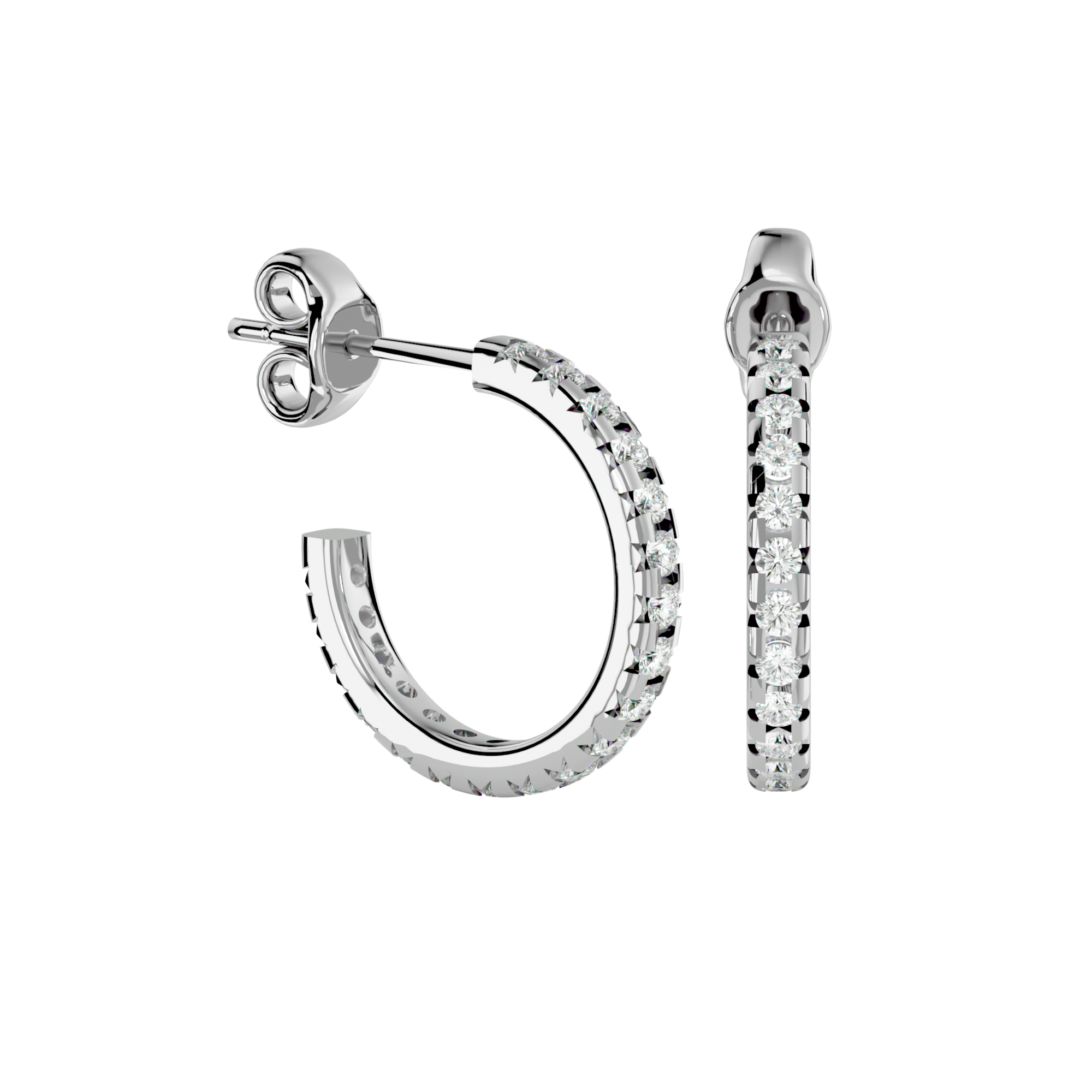 Iris Diamond Earring