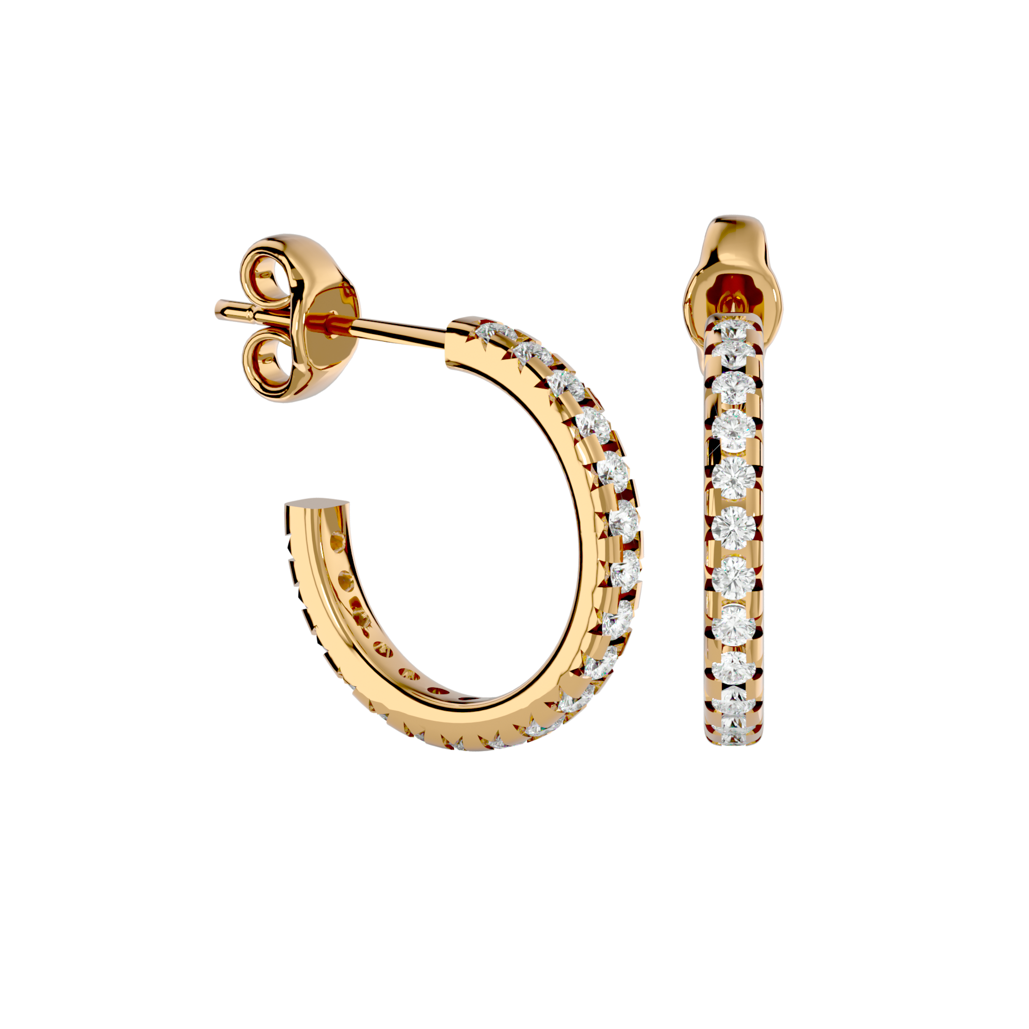 Iris Diamond Earring