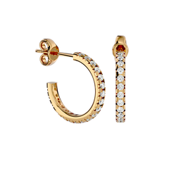 Iris Diamond Earring