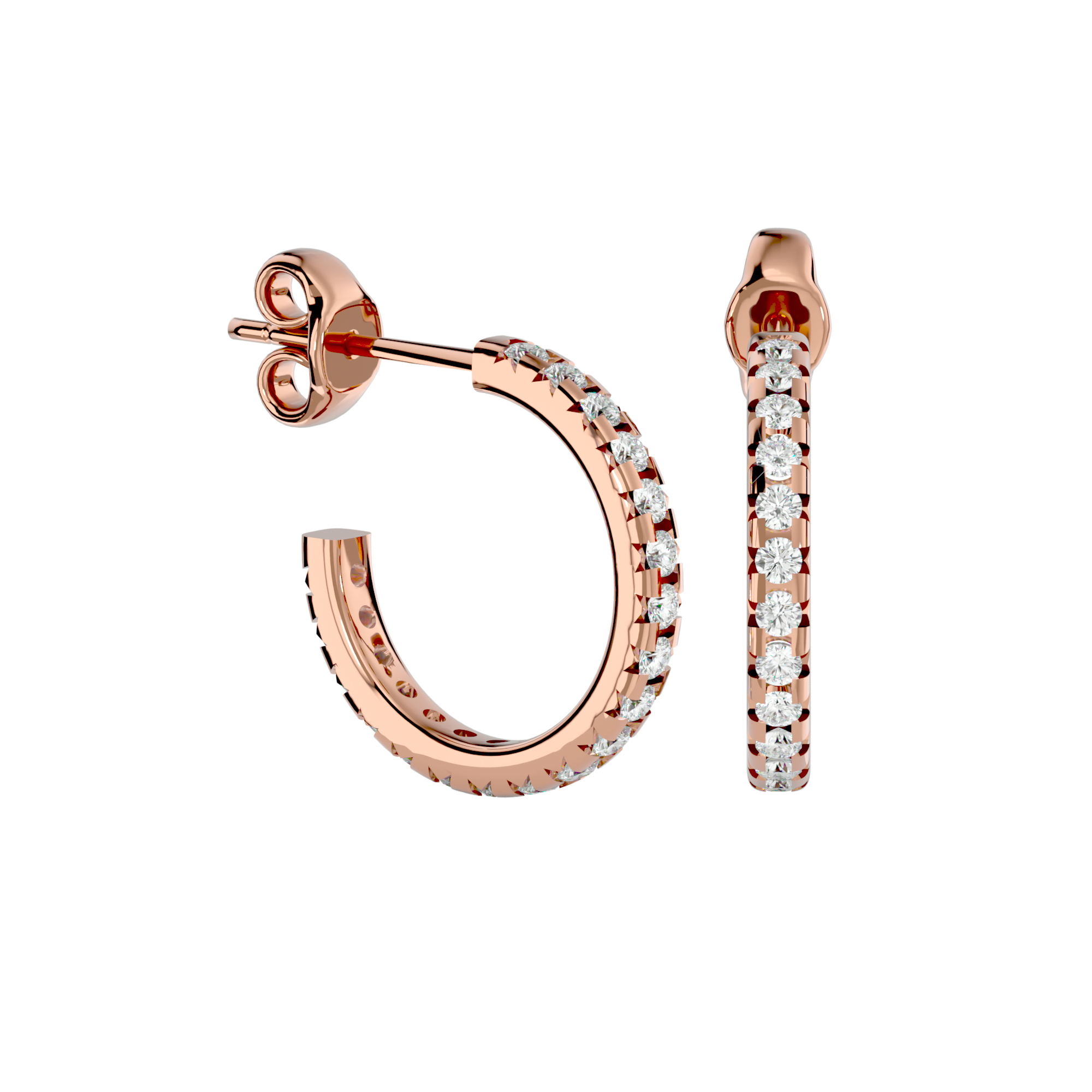 Iris Diamond Earring