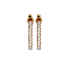 Iris Diamond Earring