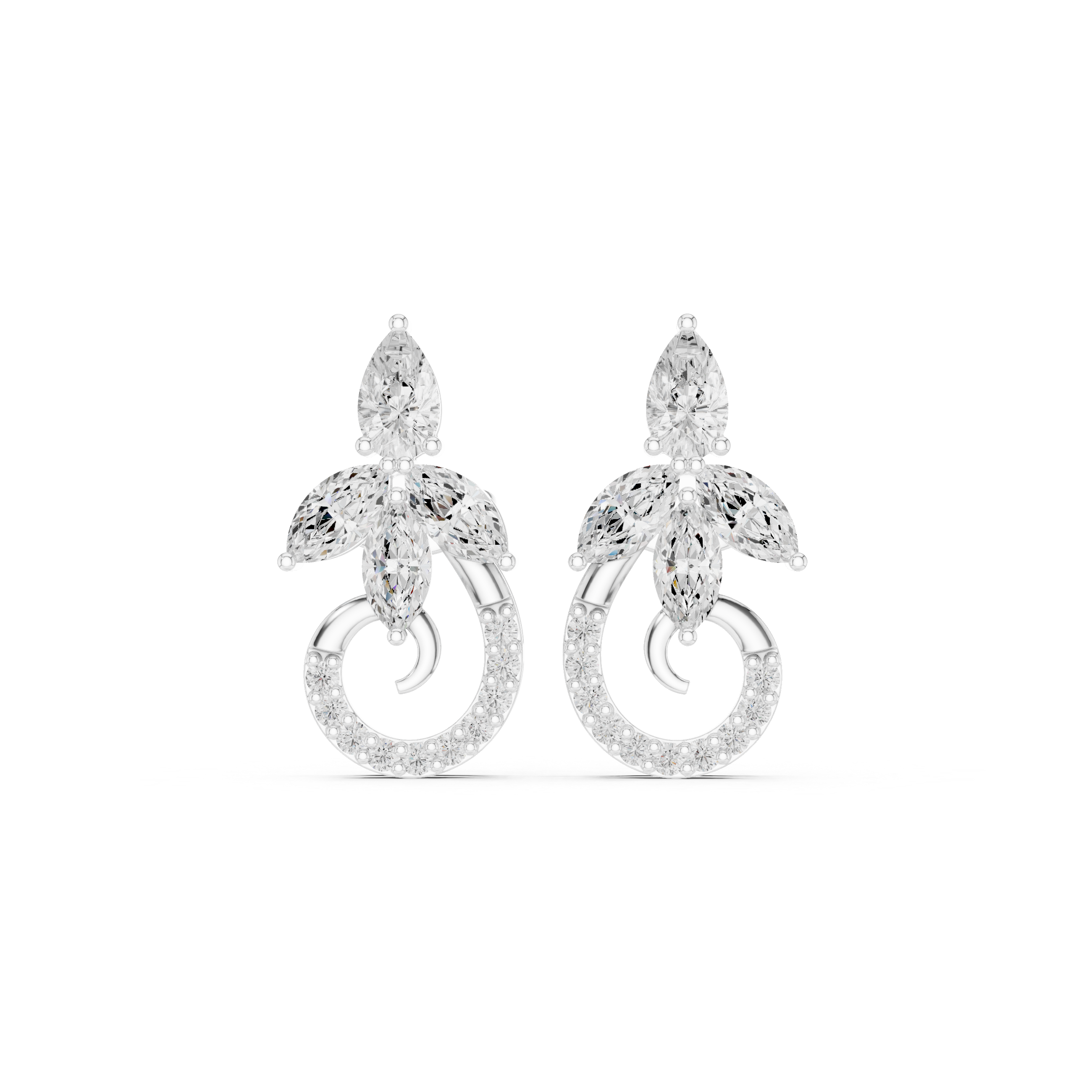 Elizabeth Diamond Earring