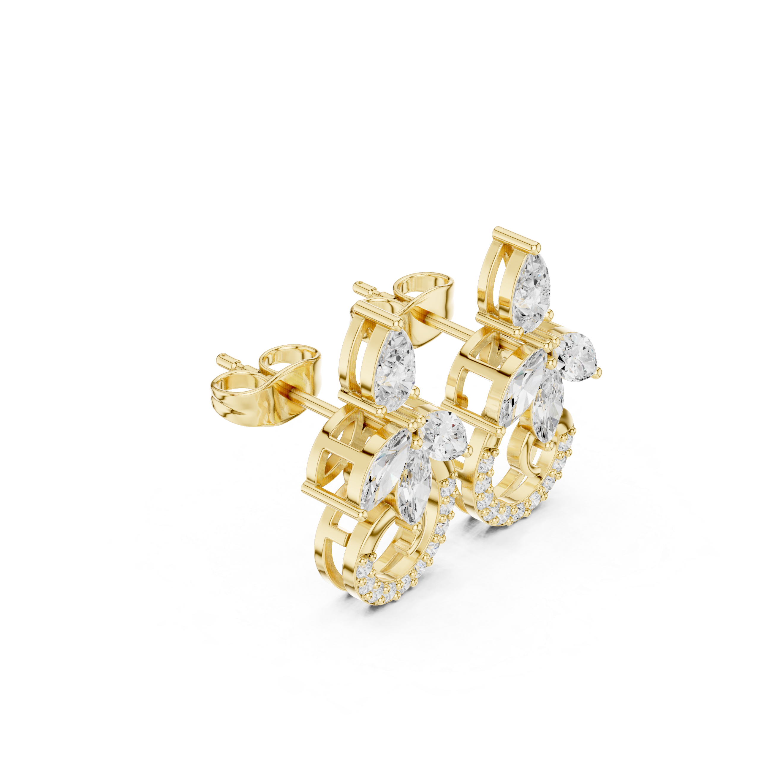 Elizabeth Diamond Earring