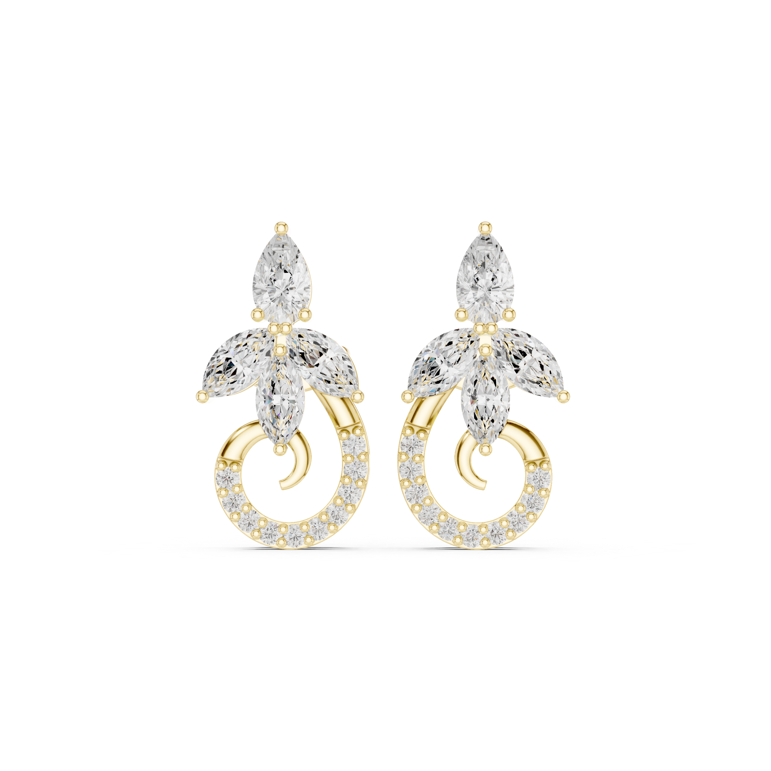 Elizabeth Diamond Earring