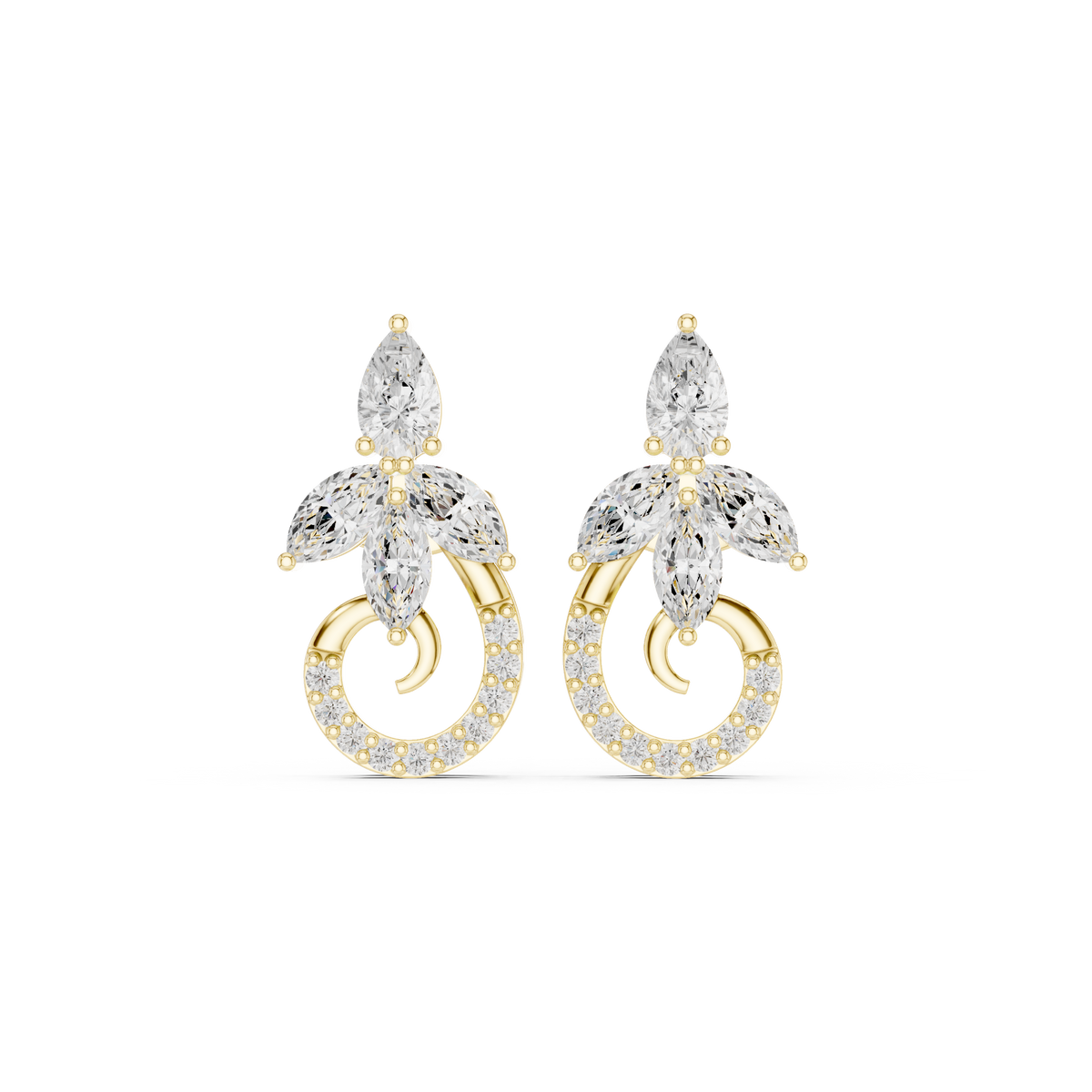 Elizabeth Diamond Earring