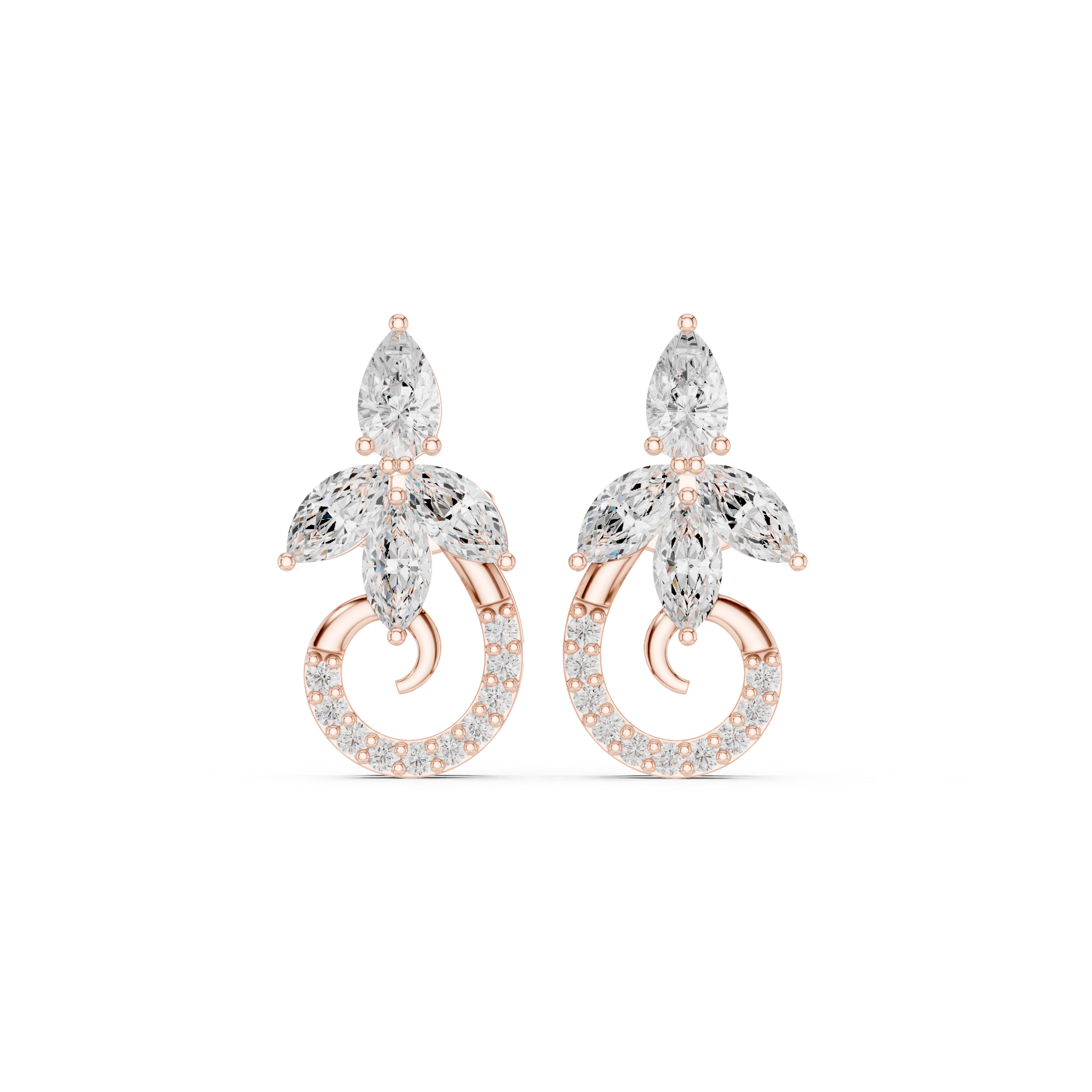 Elizabeth Diamond Earring