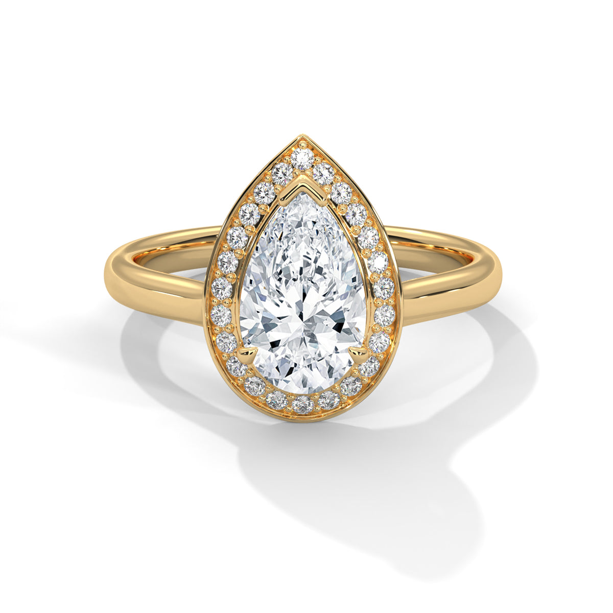 Gwyneth Halo  Ring