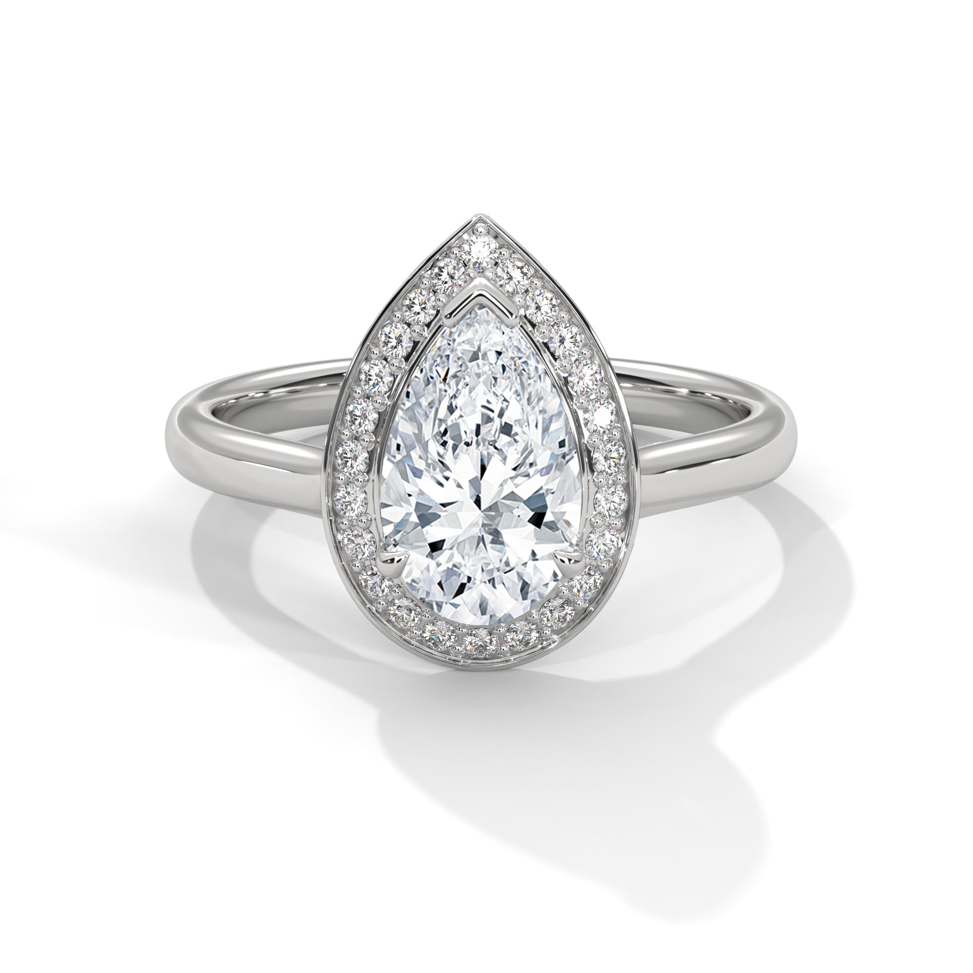 Gwyneth Halo  Ring