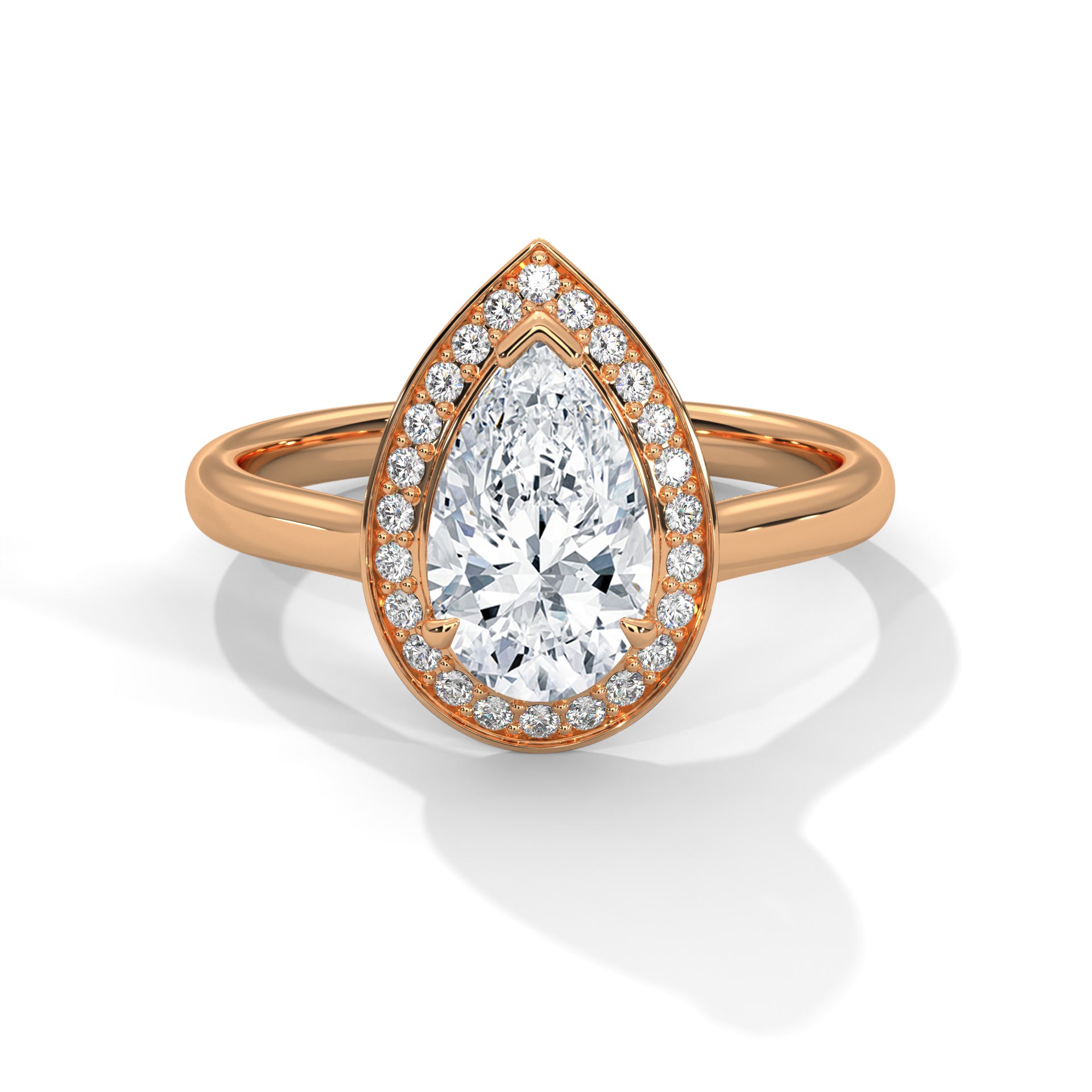 Gwyneth Halo  Ring