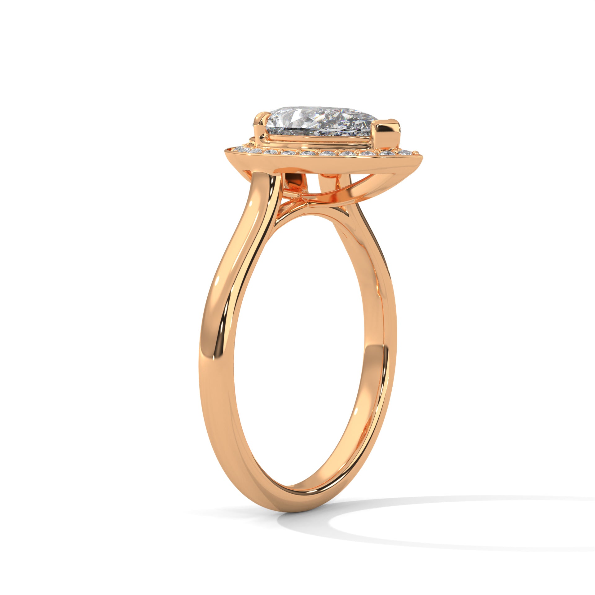 Gwyneth Halo  Ring