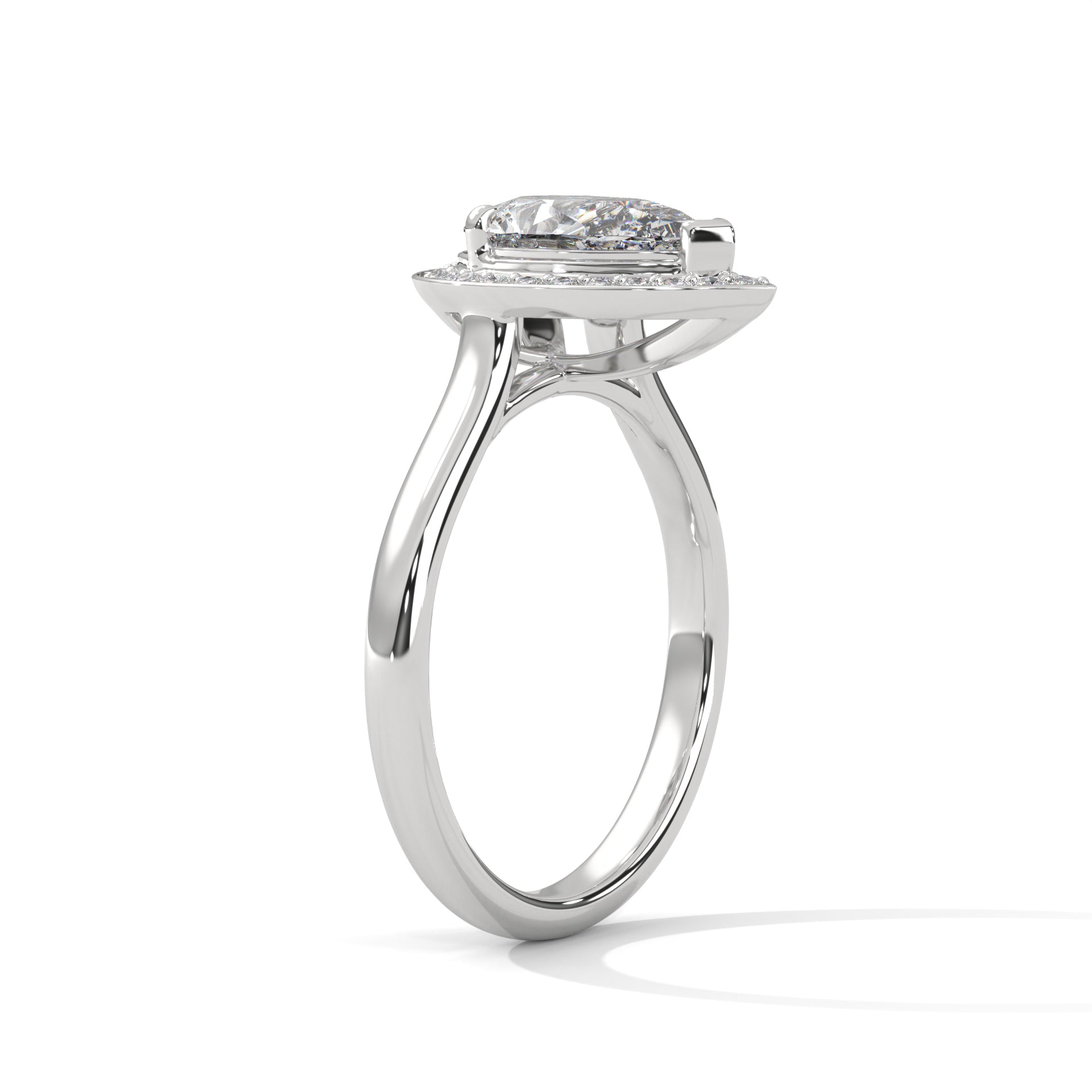 Gwyneth Halo  Ring