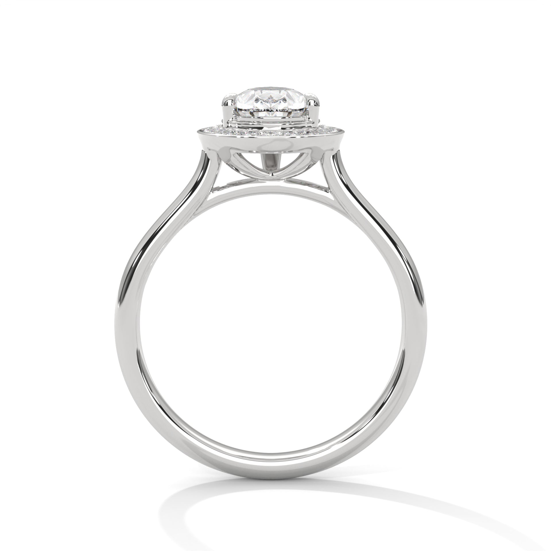 Gwyneth Halo  Ring