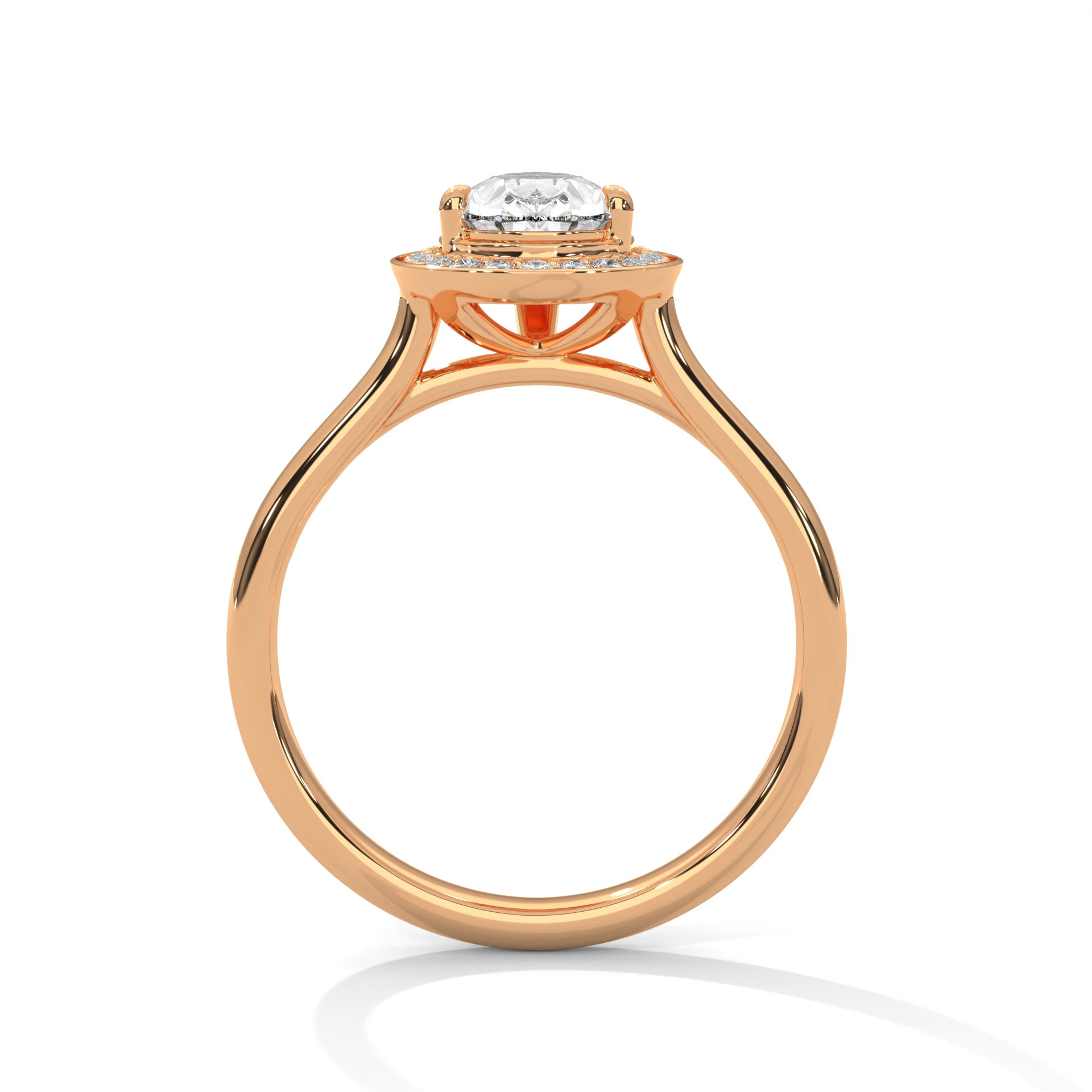 Gwyneth Halo  Ring