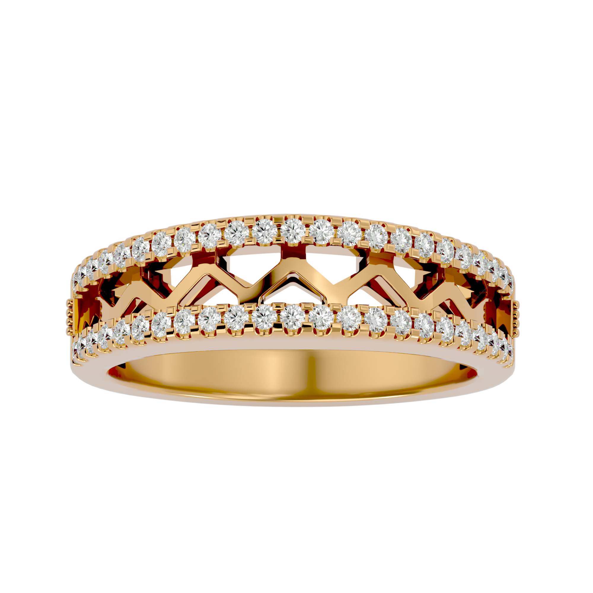 Alyssa Diamond Wedding Band