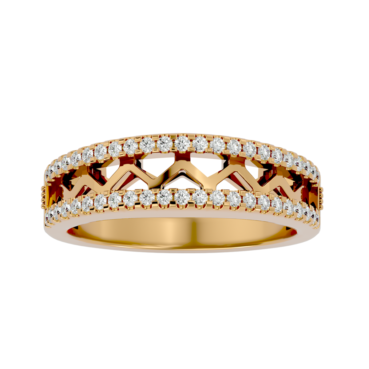 Alyssa Diamond Wedding Band