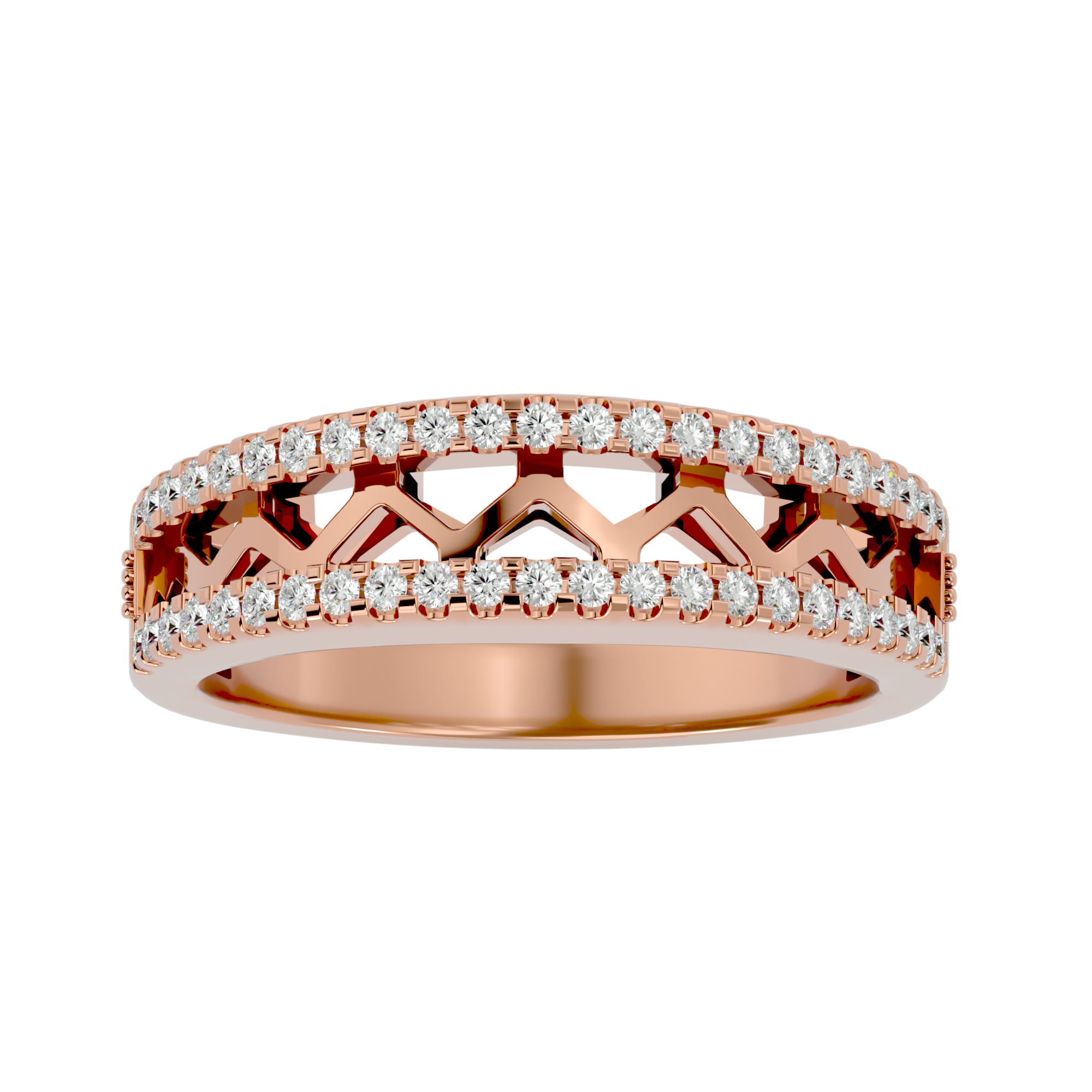 Alyssa Diamond Wedding Band