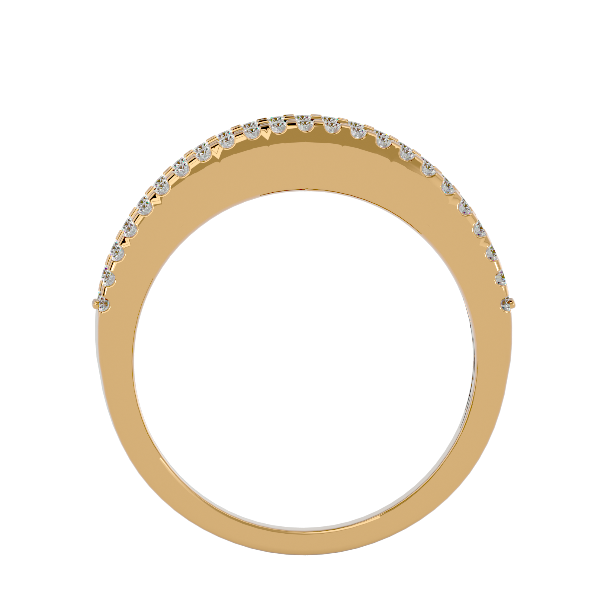 Alyssa Diamond Wedding Band