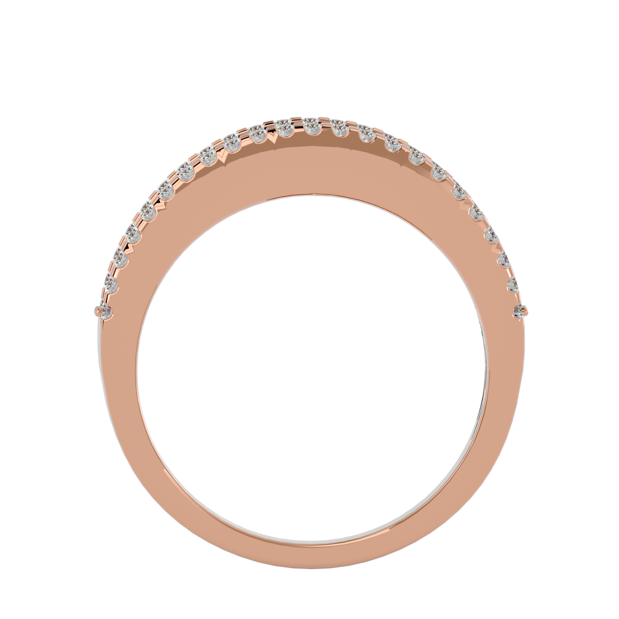 Alyssa Diamond Wedding Band
