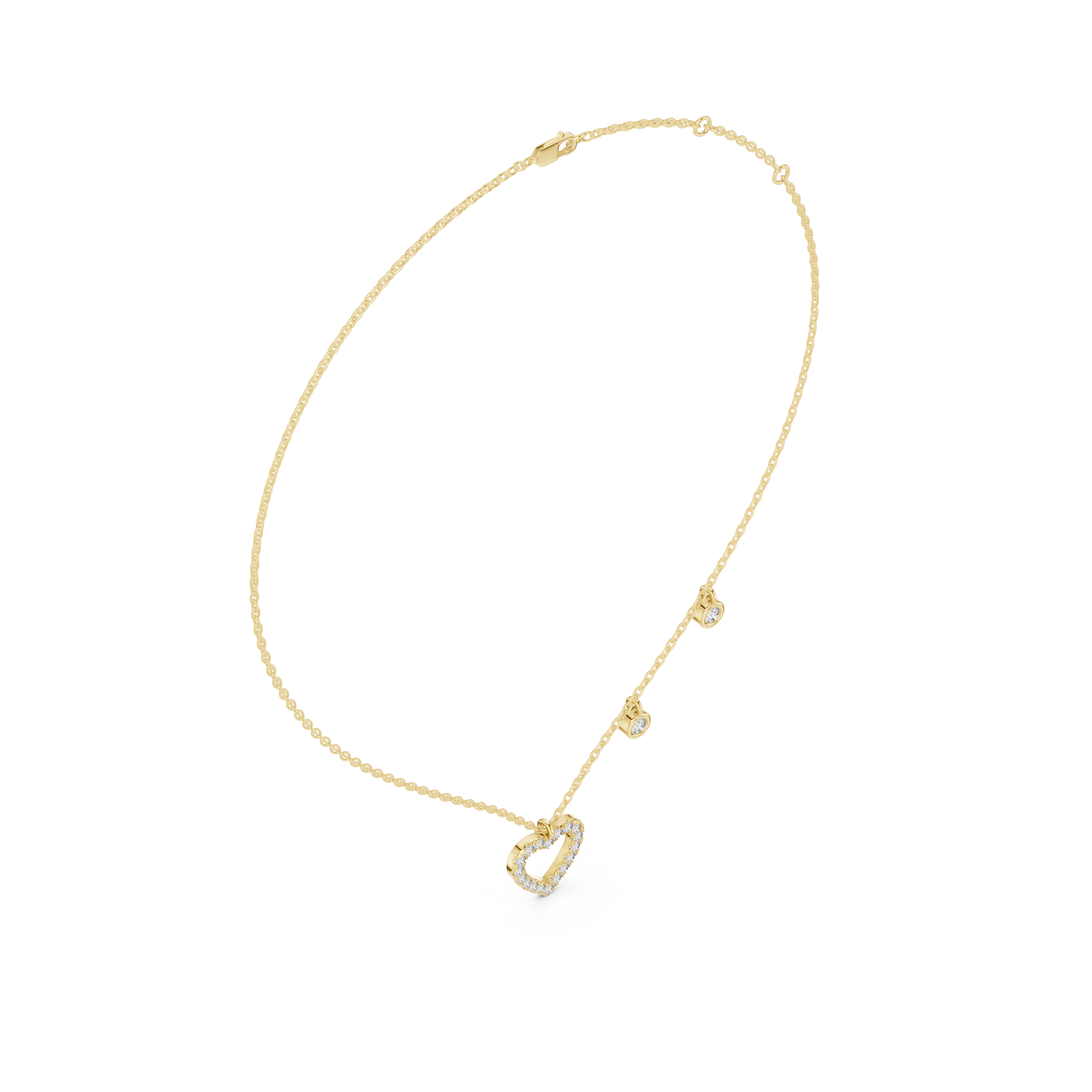 Zephyr Diamond Necklace