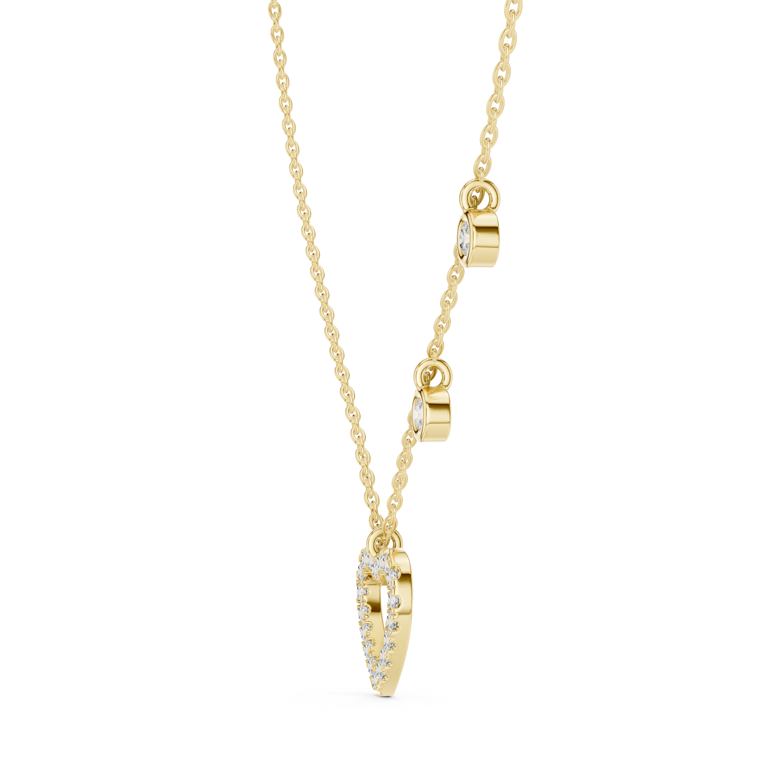 Zephyr Diamond Necklace