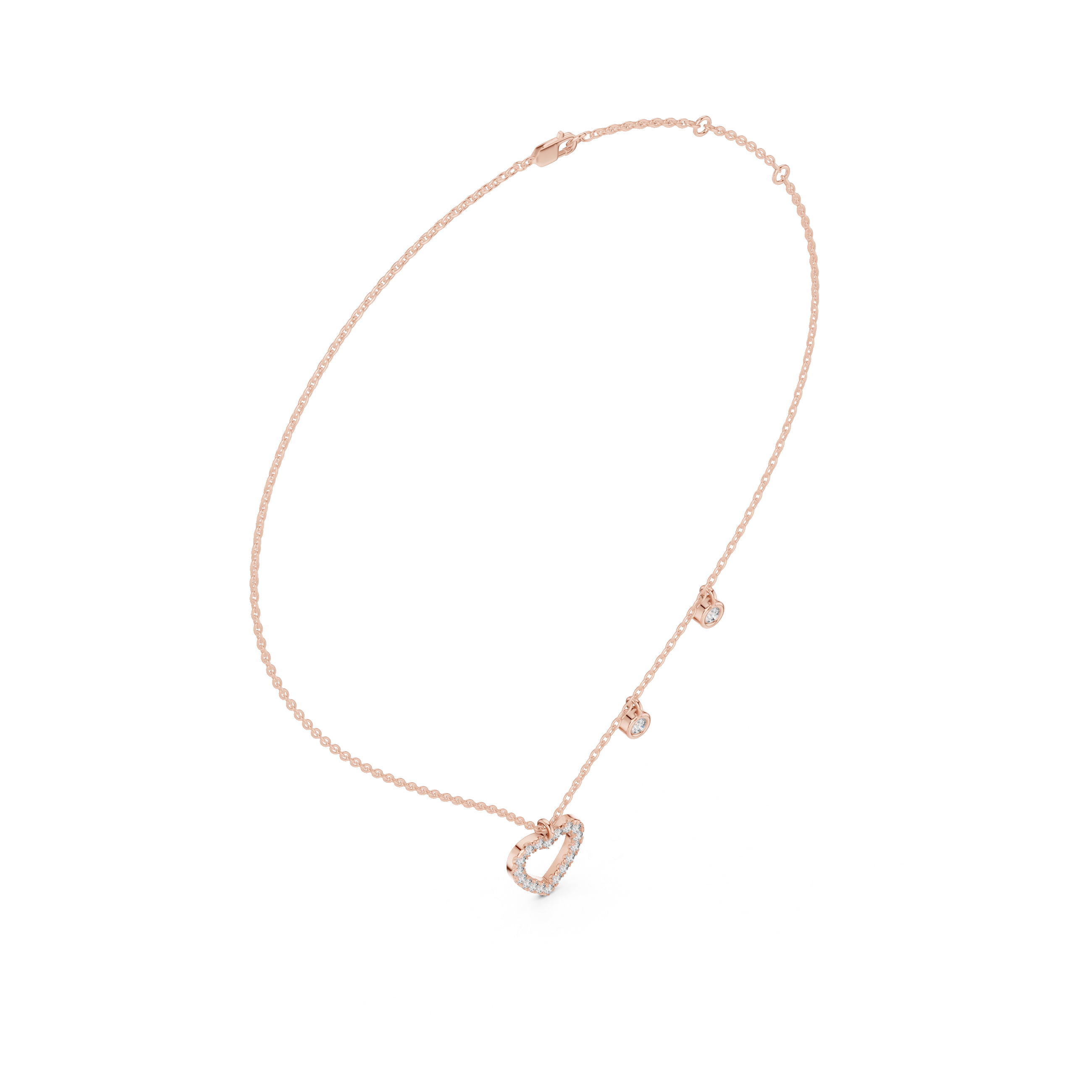 Zephyr Diamond Necklace