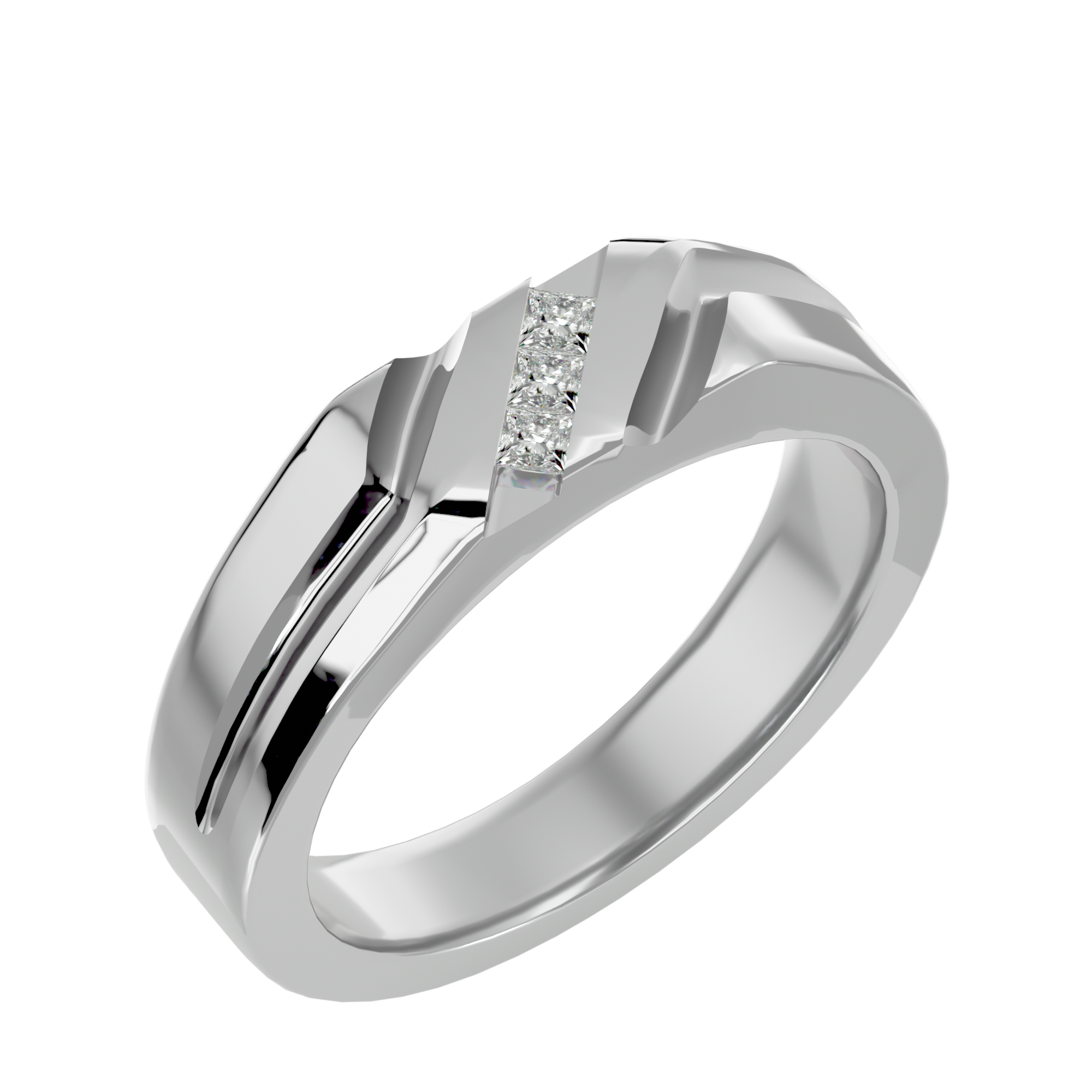 John Diamond Mens Ring