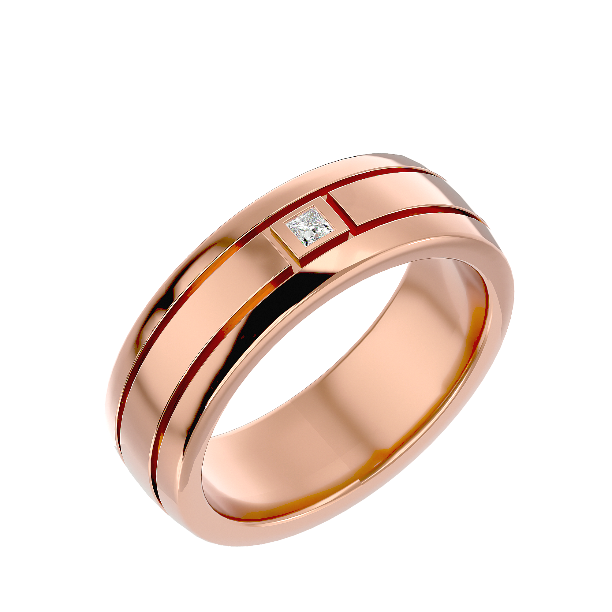 Horace Diamond Mens Ring