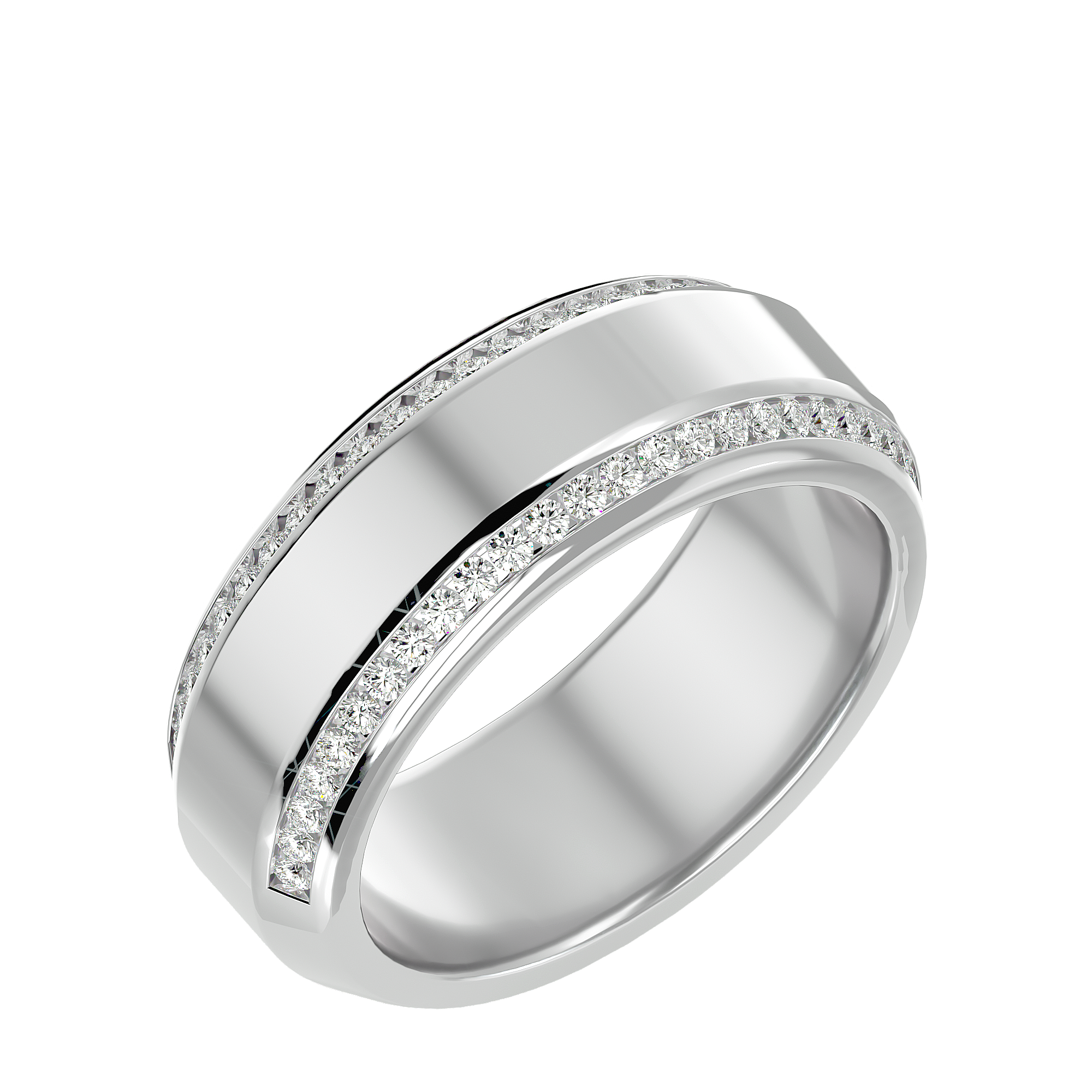 Leonardo Diamond Mens Ring