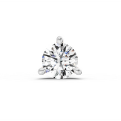 14K Gold0.50 Ct Solitaire Round Shape Diamond Nose Pin