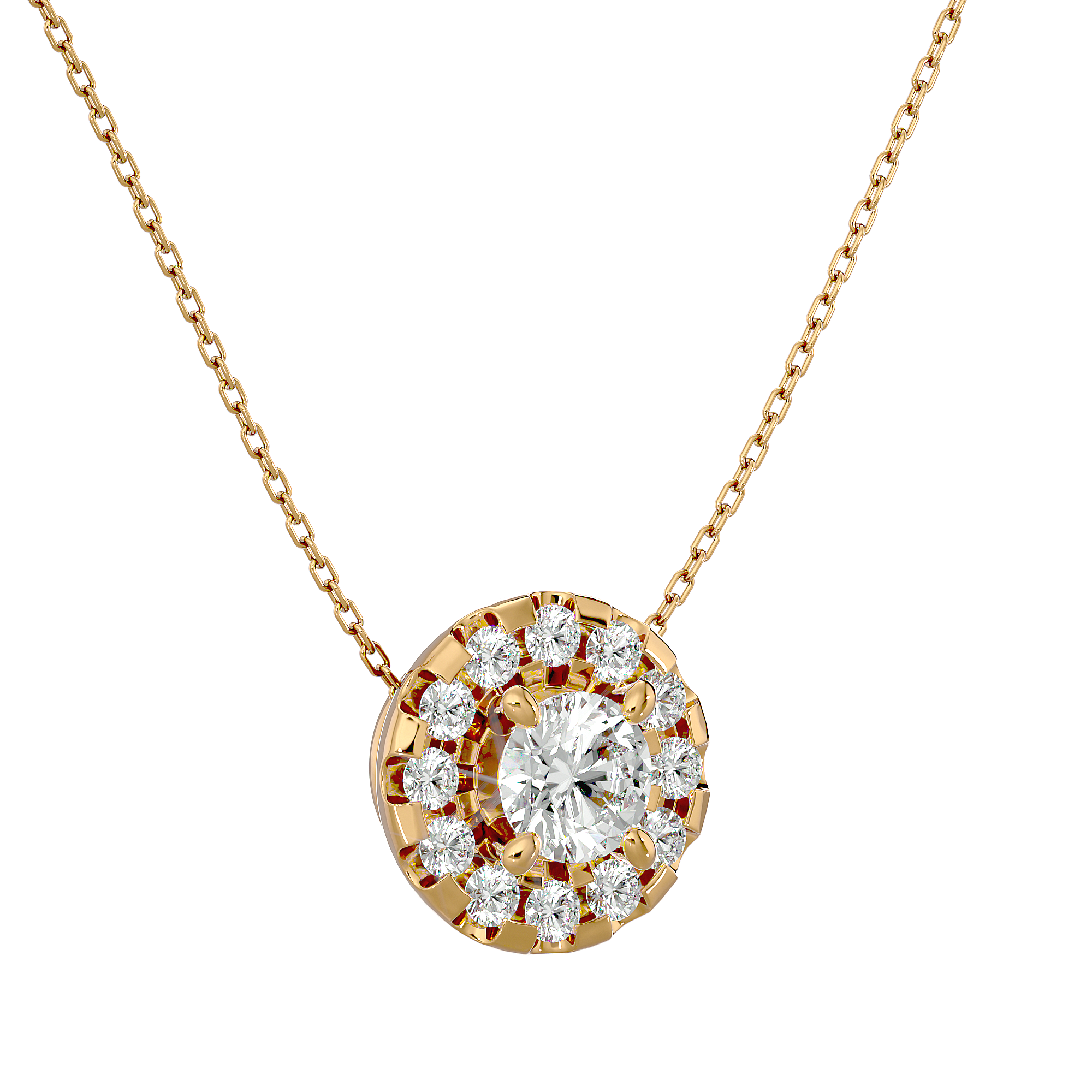 Allegra Solitaire Pendant