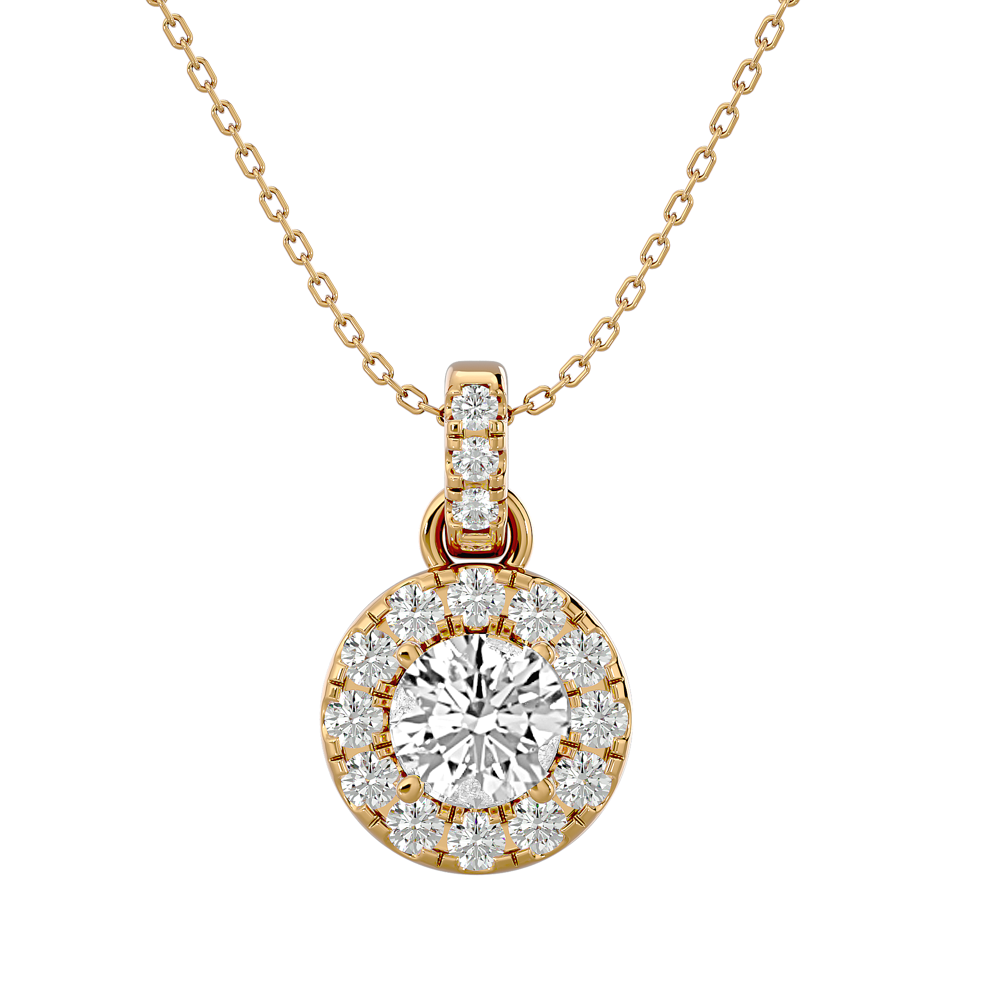 Vega Diamond Pendant
