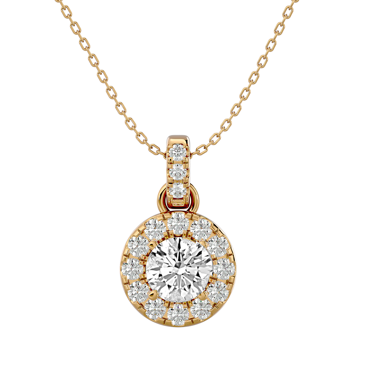 Vega Diamond Pendant