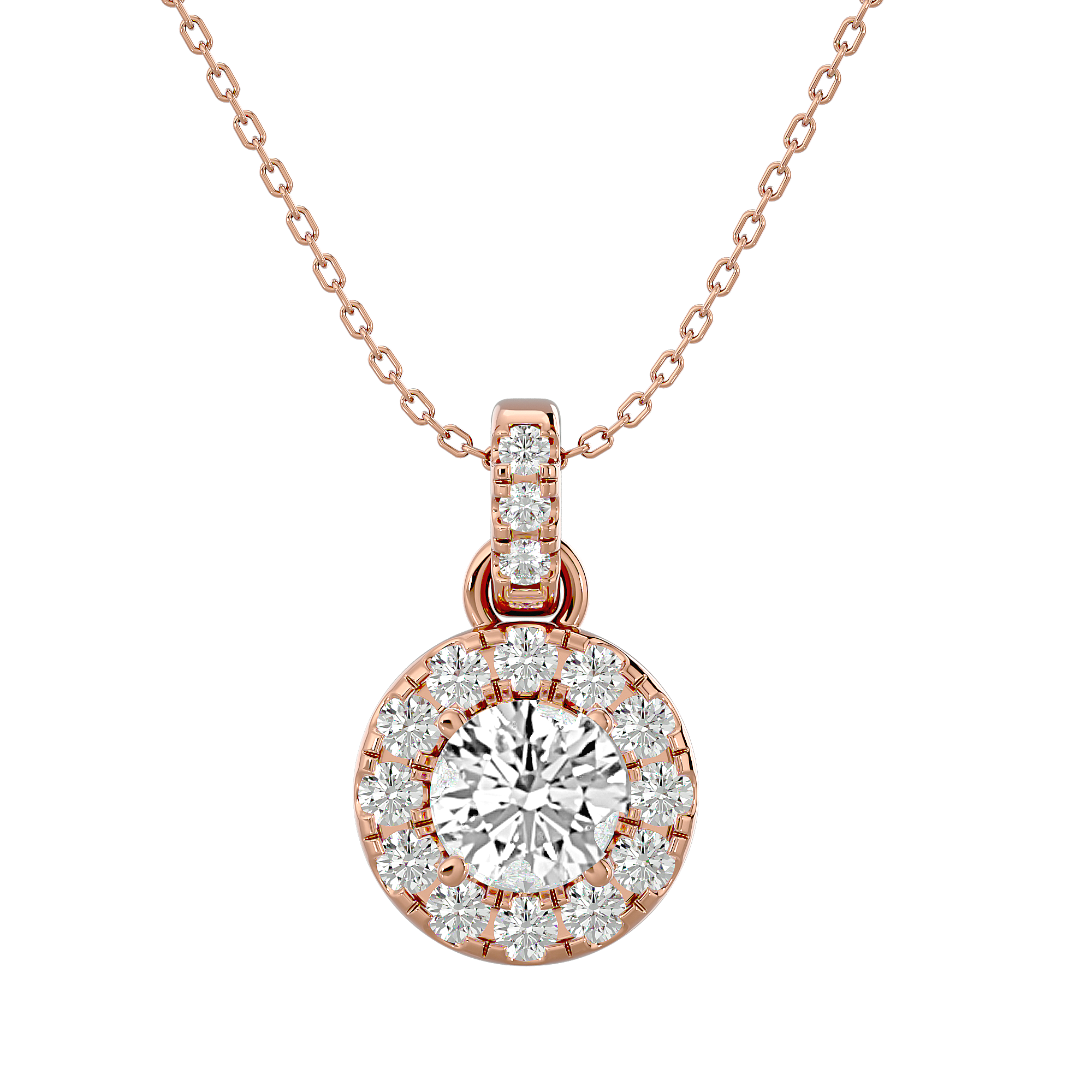Vega Diamond Pendant