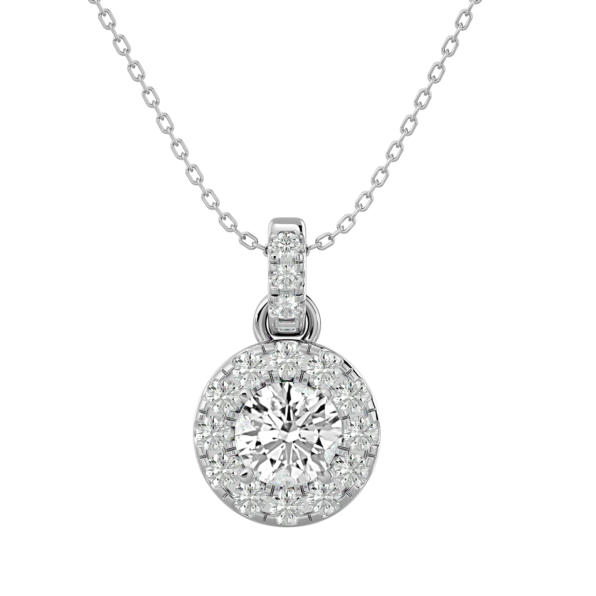 Vega Diamond Pendant