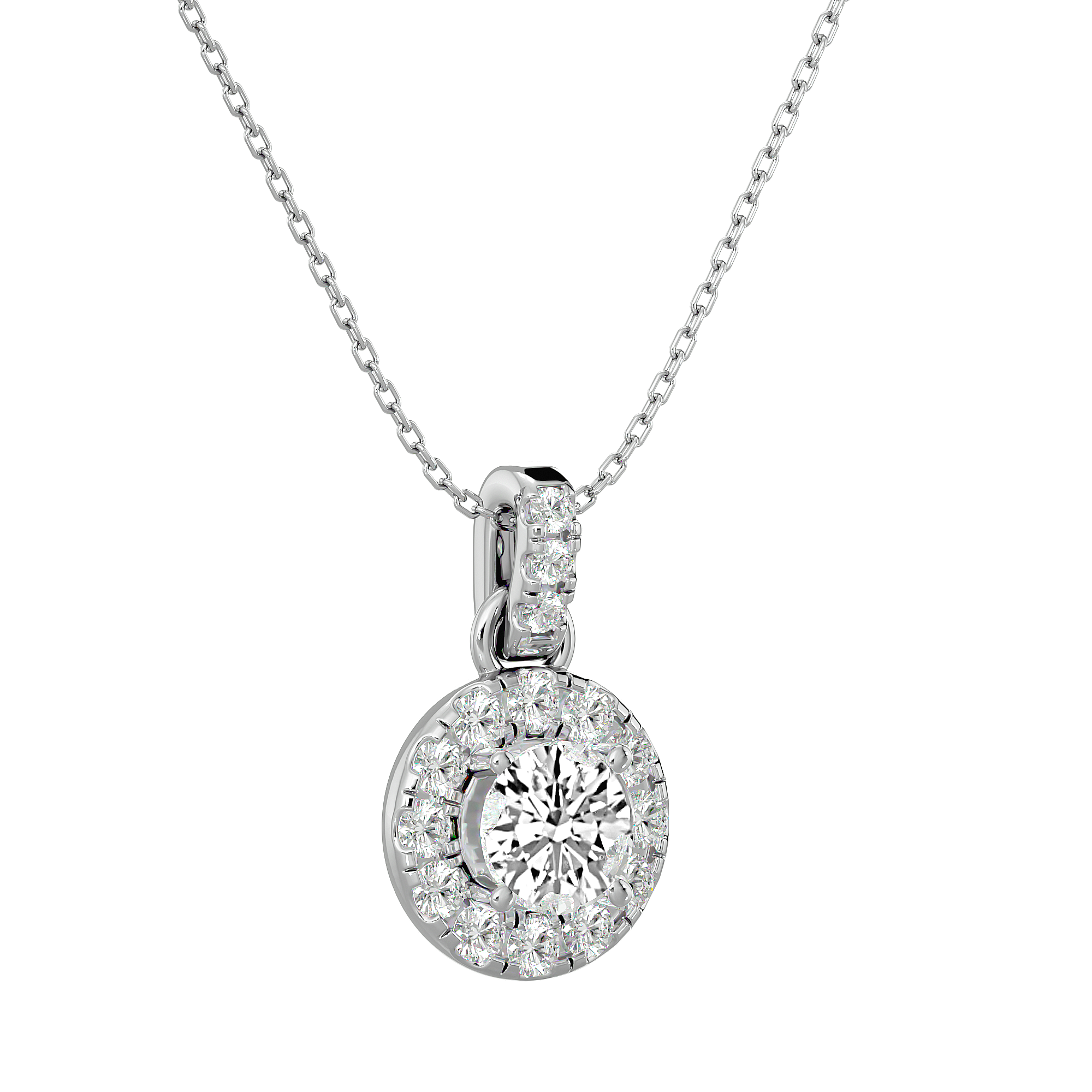 Vega Diamond Pendant