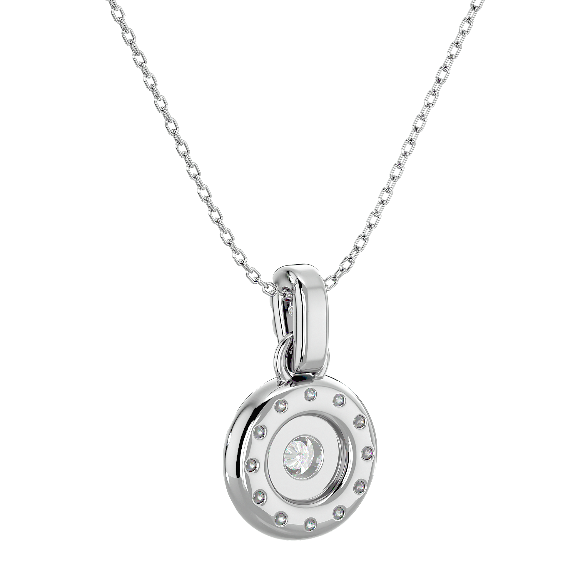 Vega Diamond Pendant