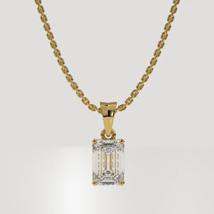 Angular Bright Diamond Pendant